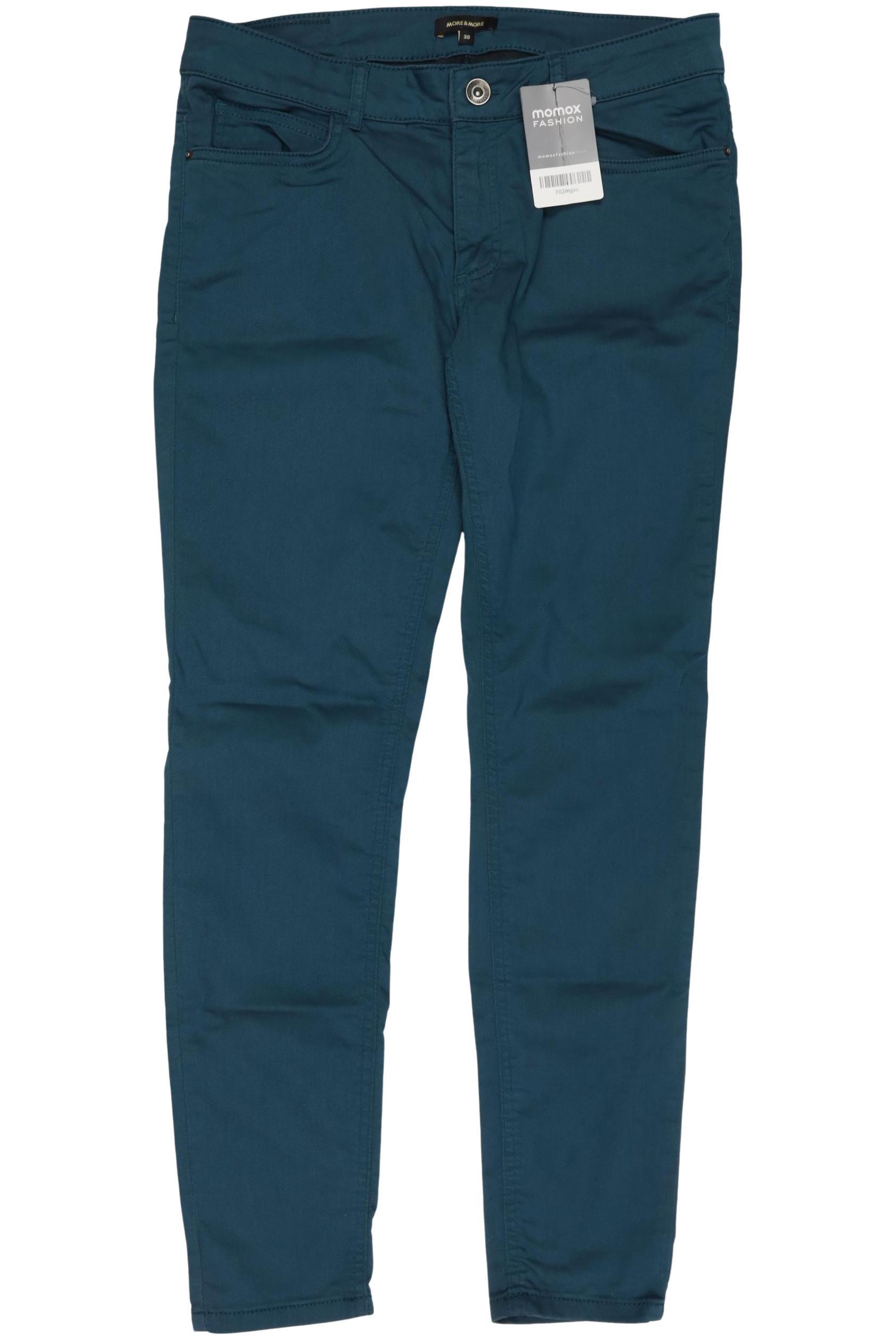 

More & More Damen Jeans, türkis, Gr. 38