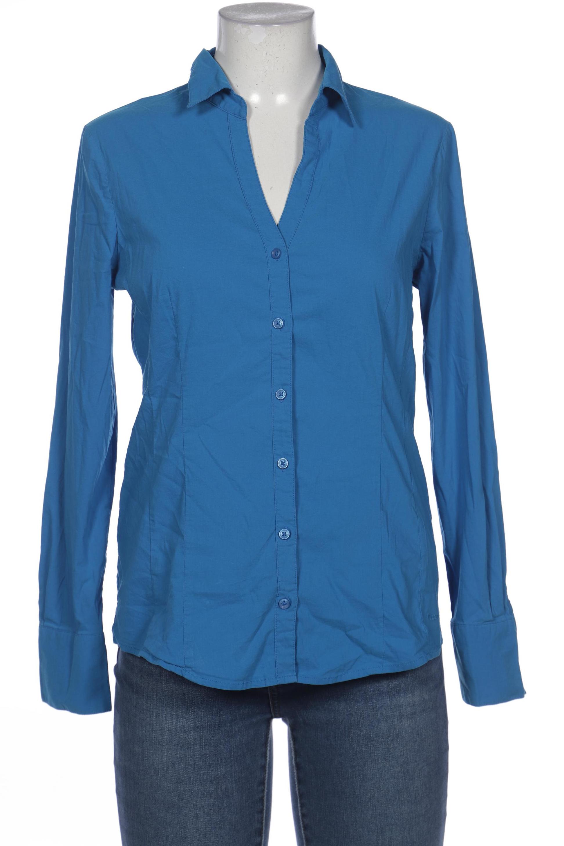

More & More Damen Bluse, blau, Gr. 40