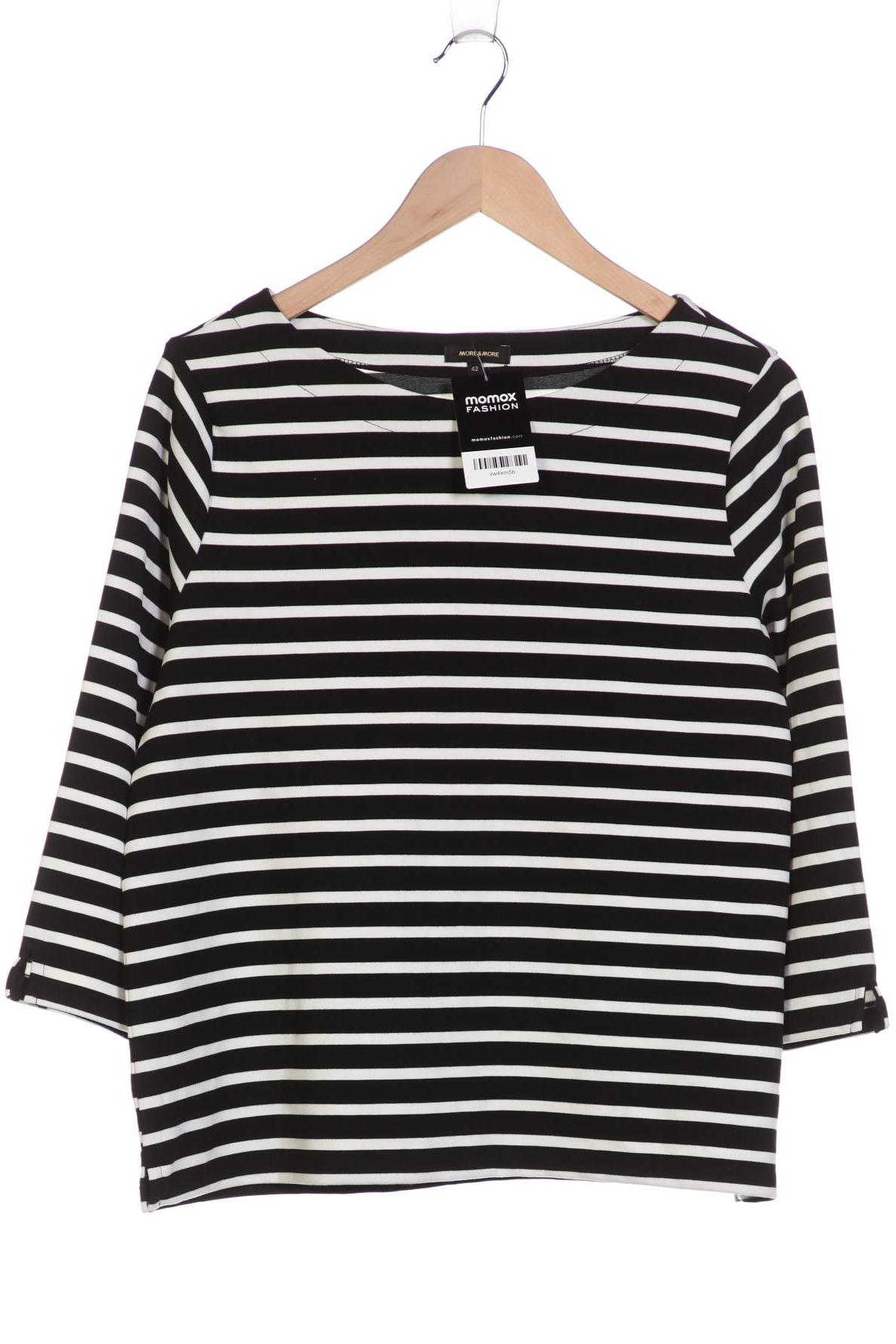 

More & More Damen Langarmshirt, schwarz, Gr. 42