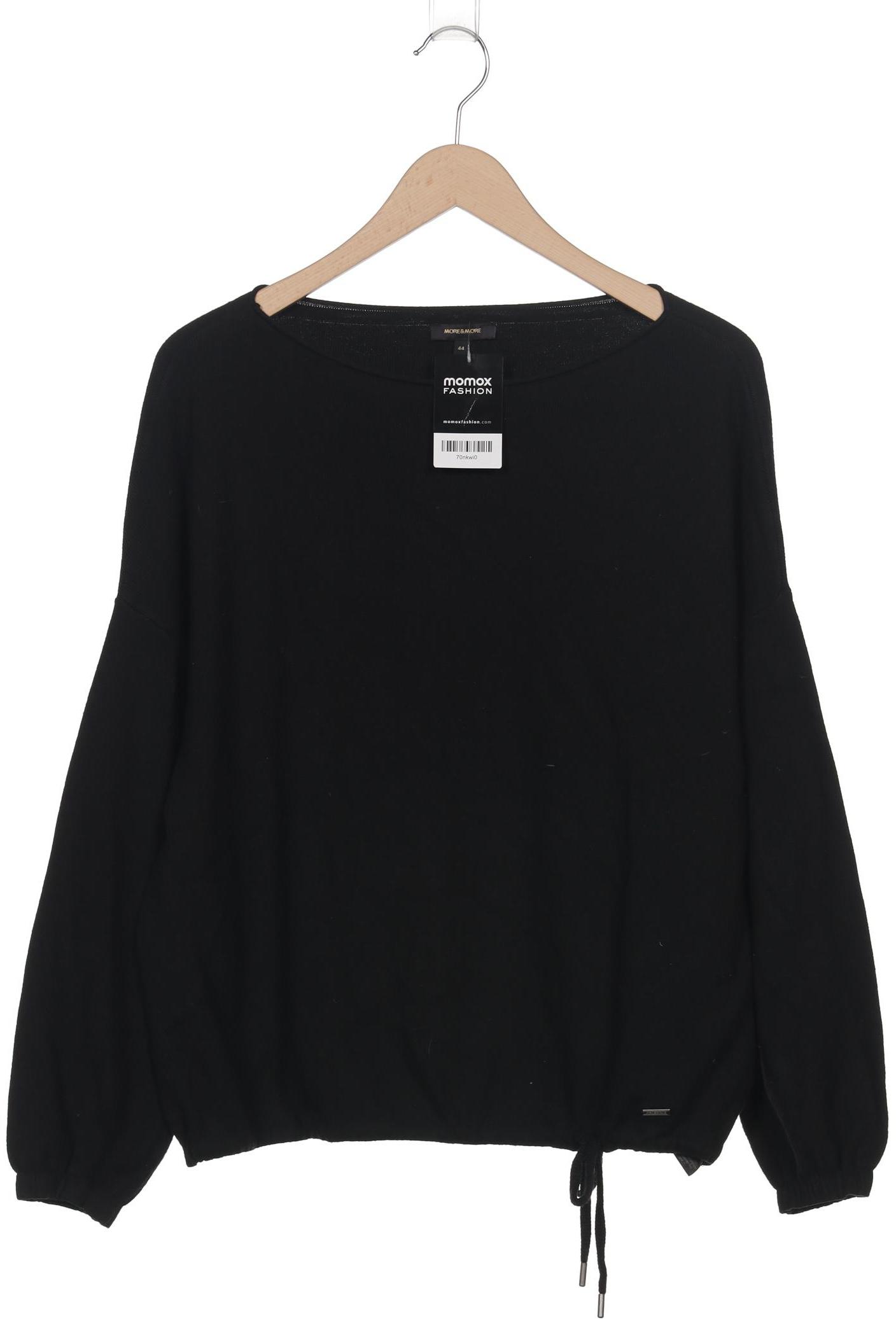 

More & More Damen Pullover, schwarz, Gr. 44