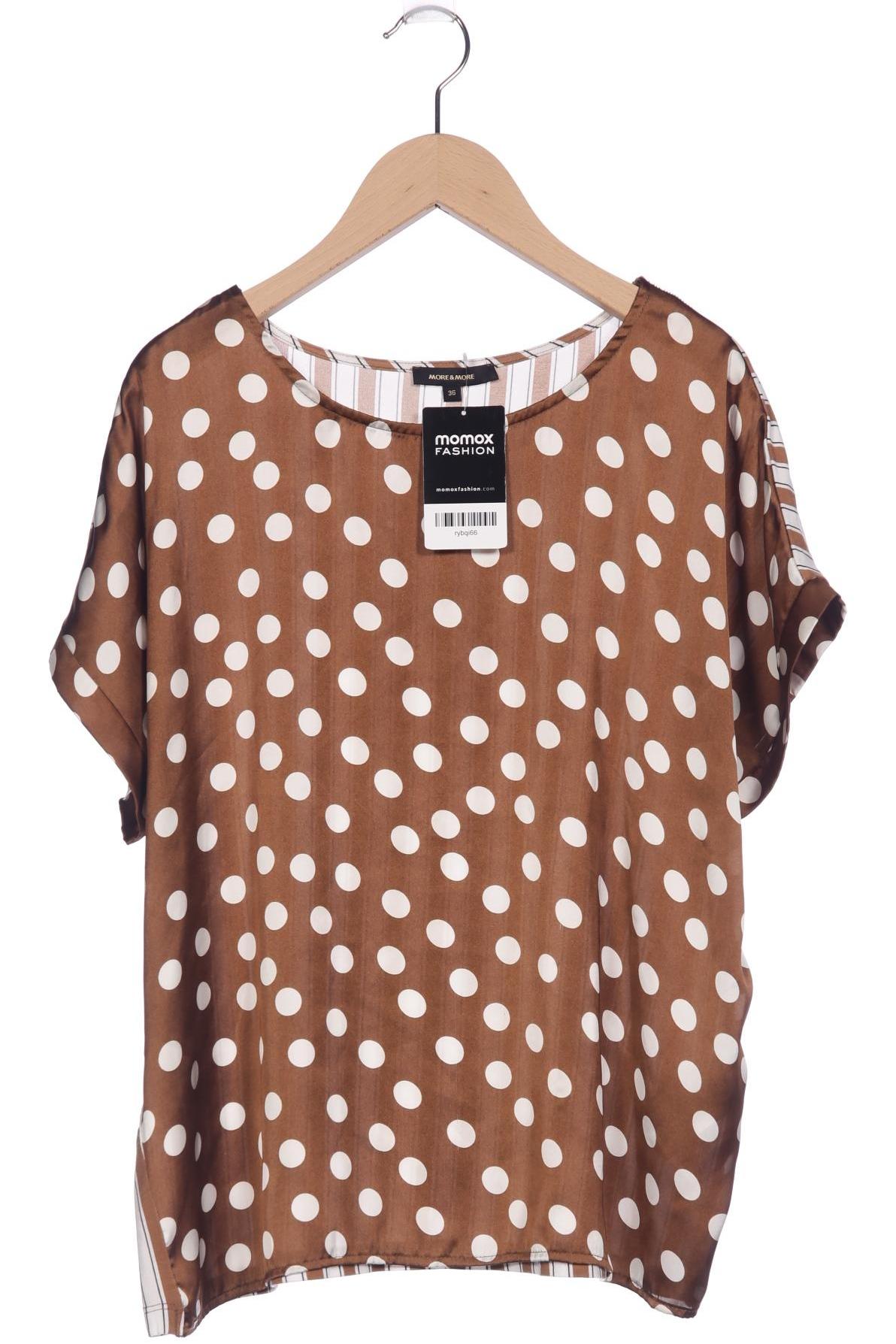 

More & More Damen T-Shirt, braun, Gr. 36