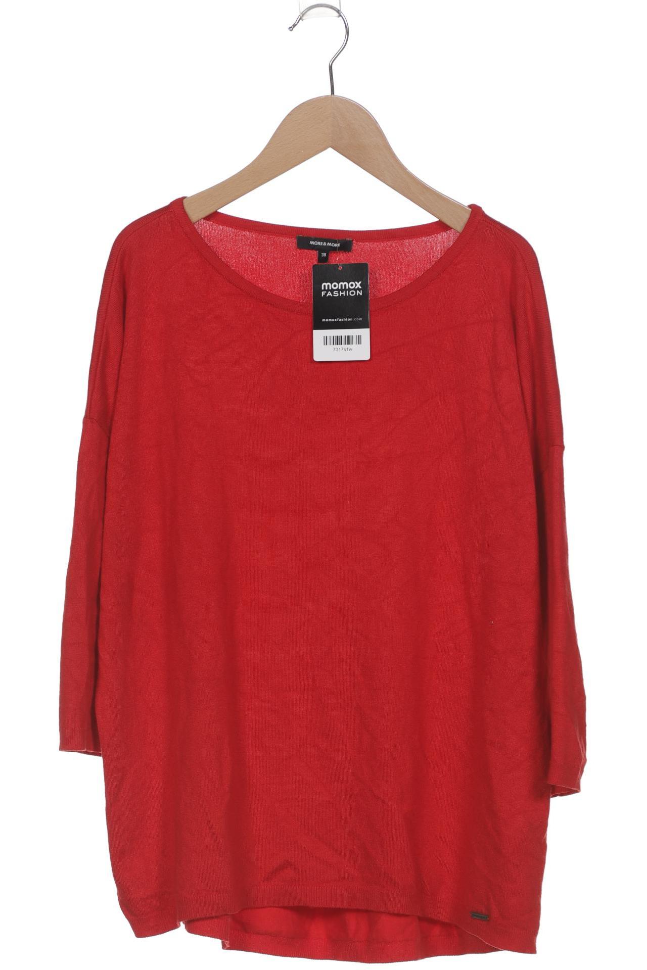 

More & More Damen Pullover, rot, Gr. 38