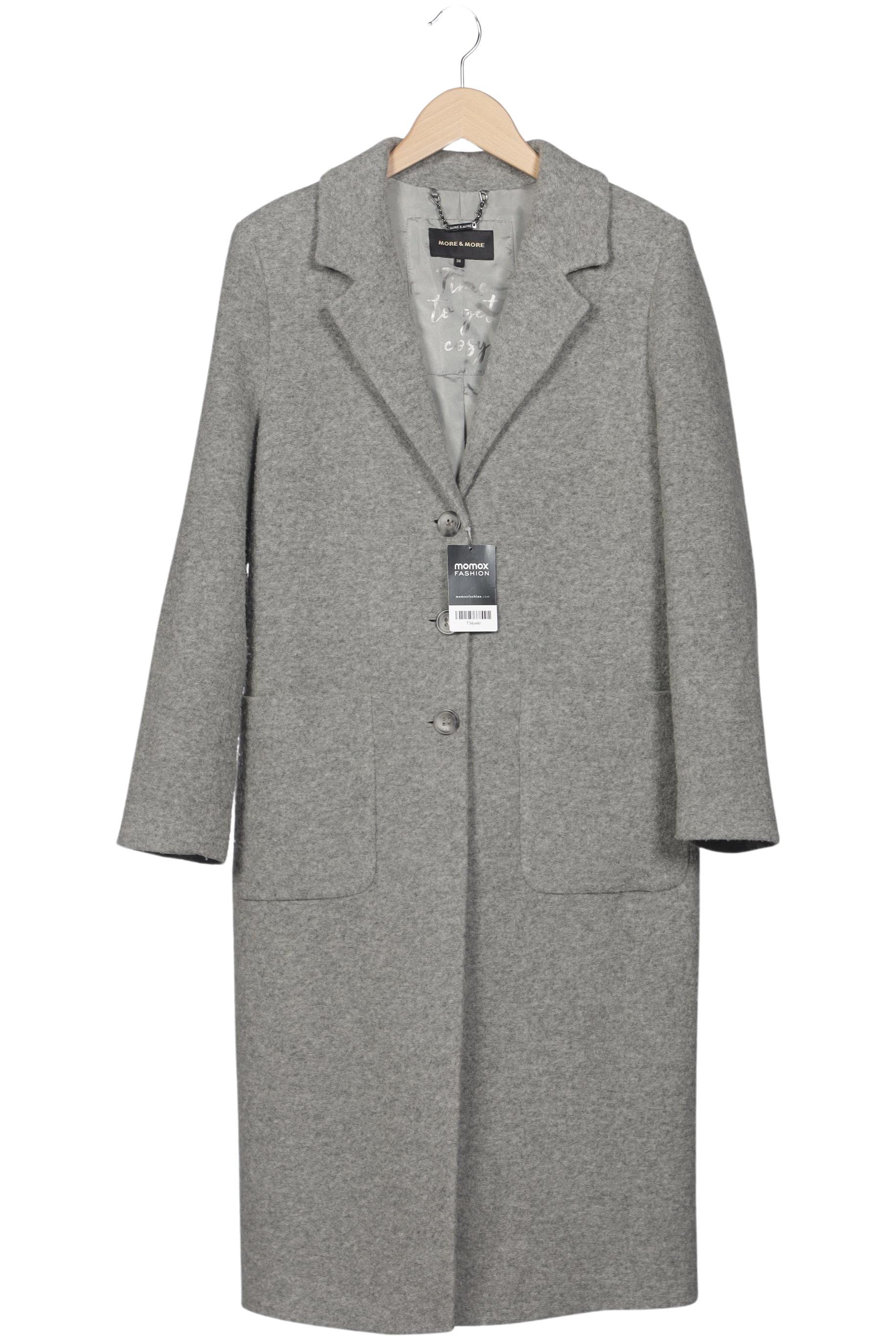

More & More Damen Mantel, grau, Gr. 38