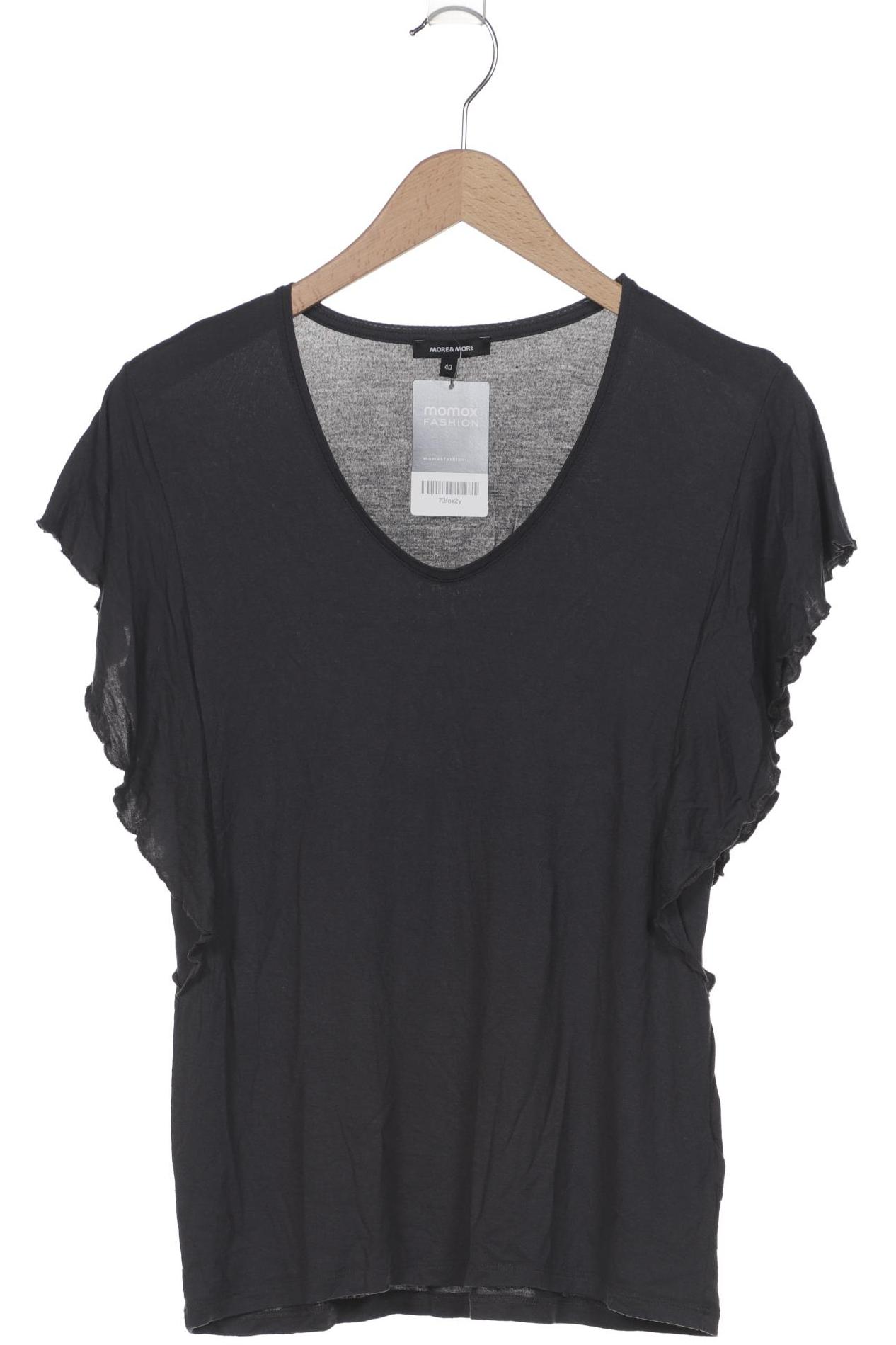 

More & More Damen T-Shirt, grau, Gr. 40
