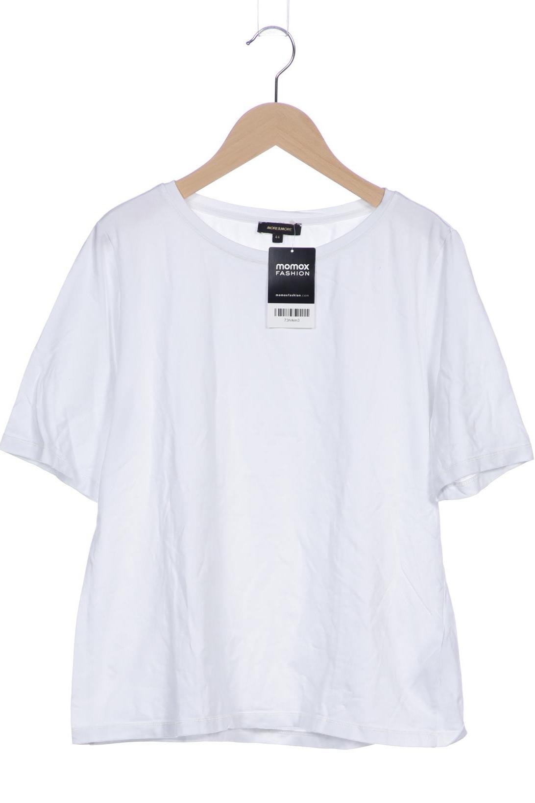 

More & More Damen T-Shirt, weiß, Gr. 44