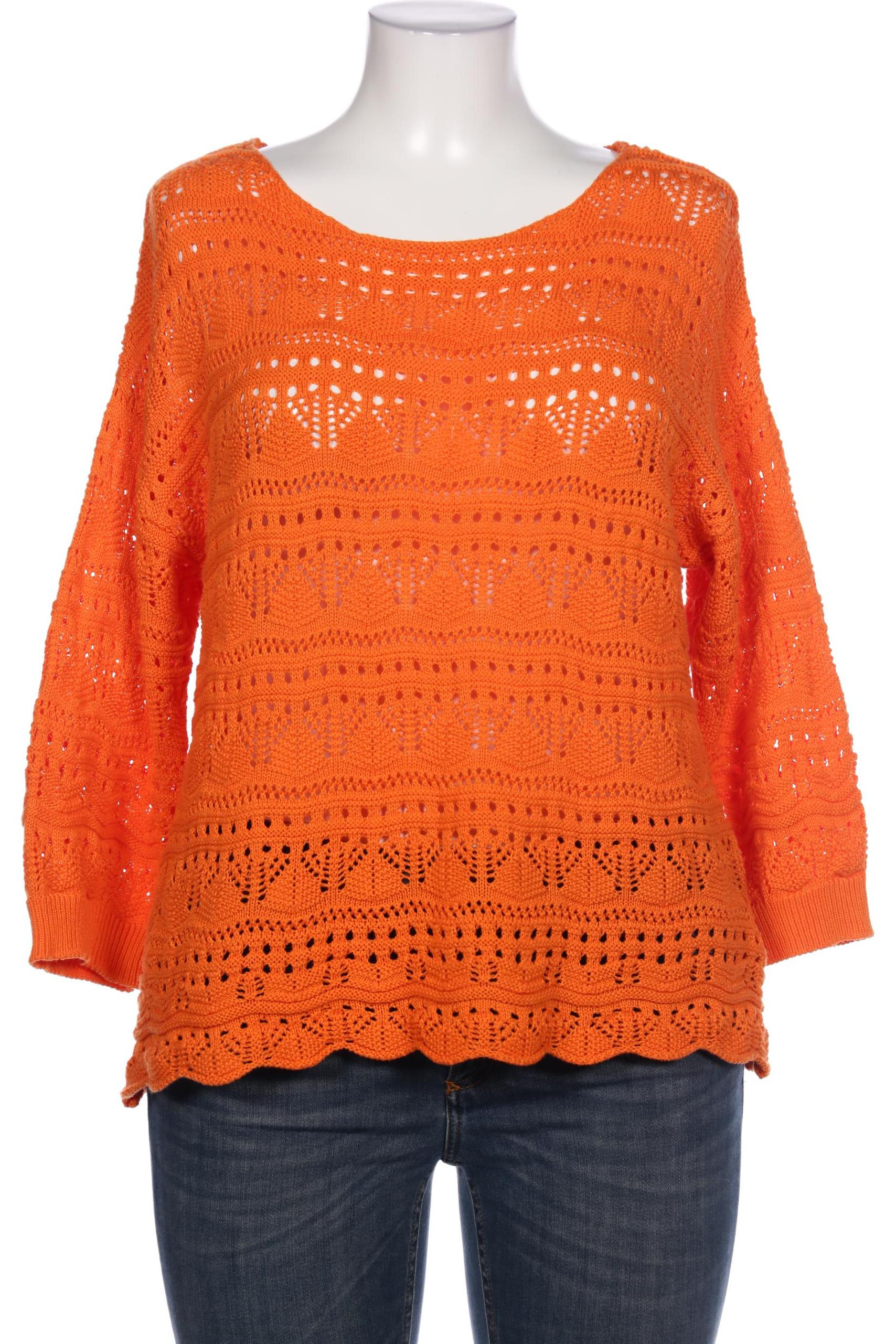 

More & More Damen Pullover, orange