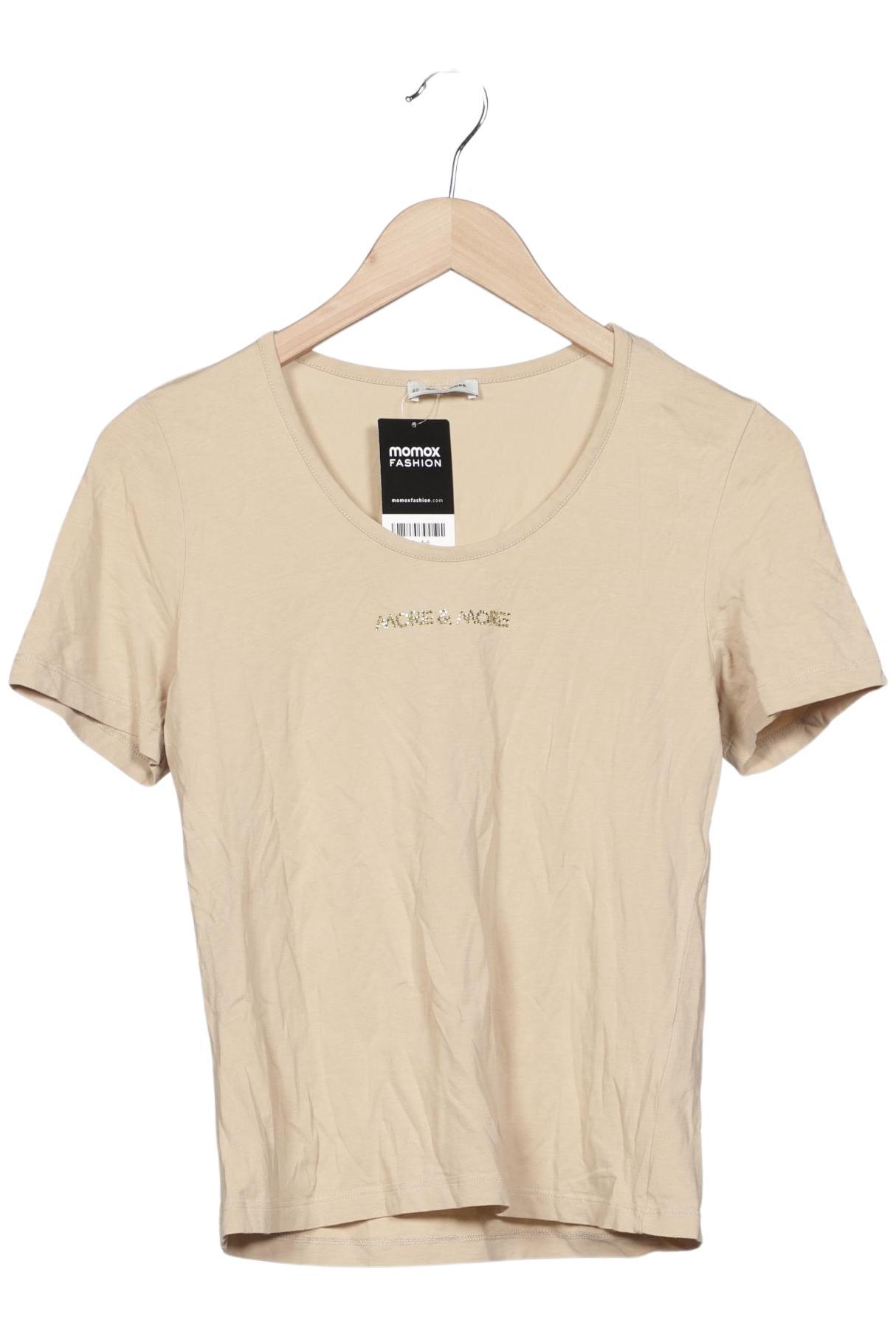 

More & More Damen T-Shirt, beige, Gr. 40
