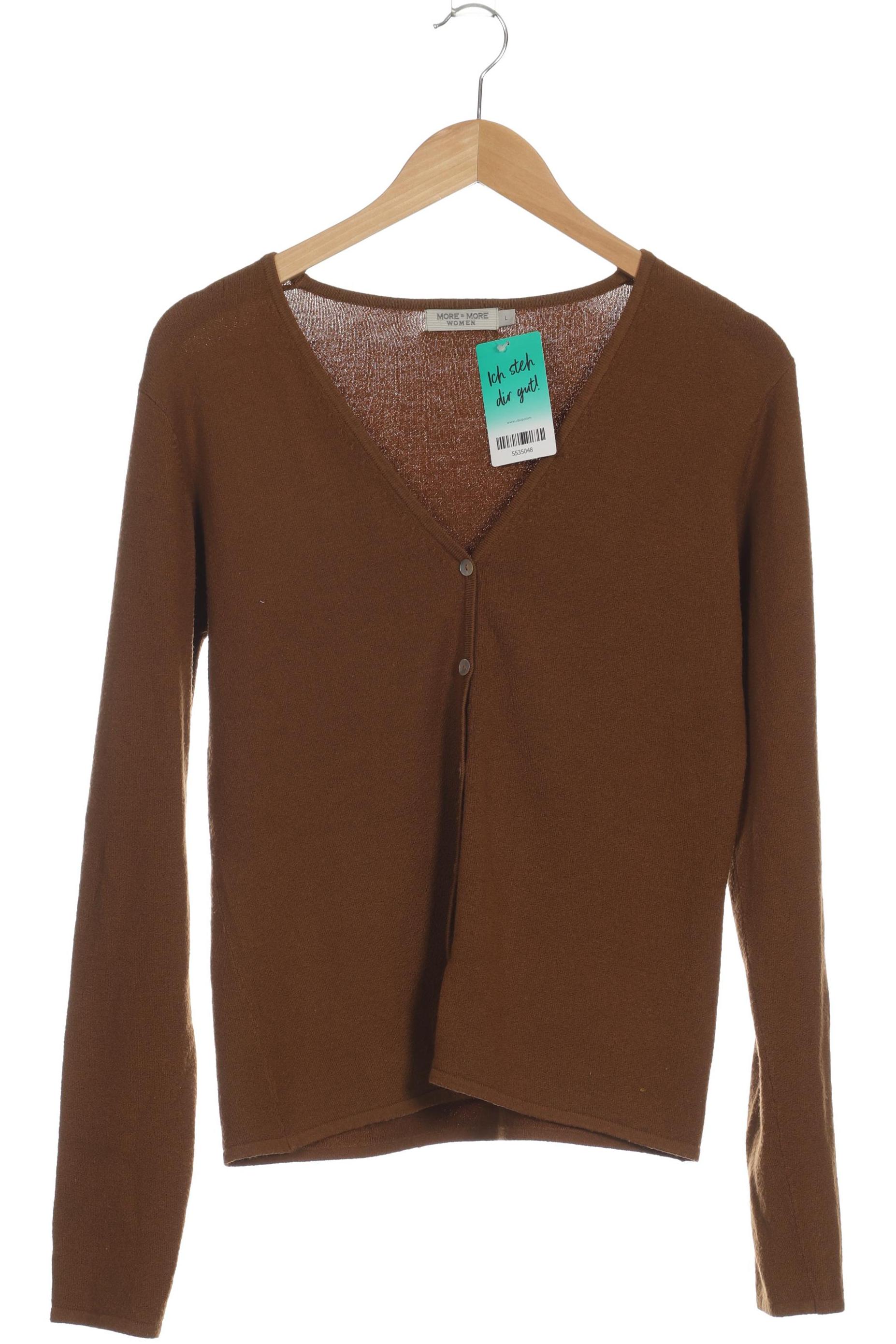 

More & More Damen Strickjacke, braun, Gr. 42