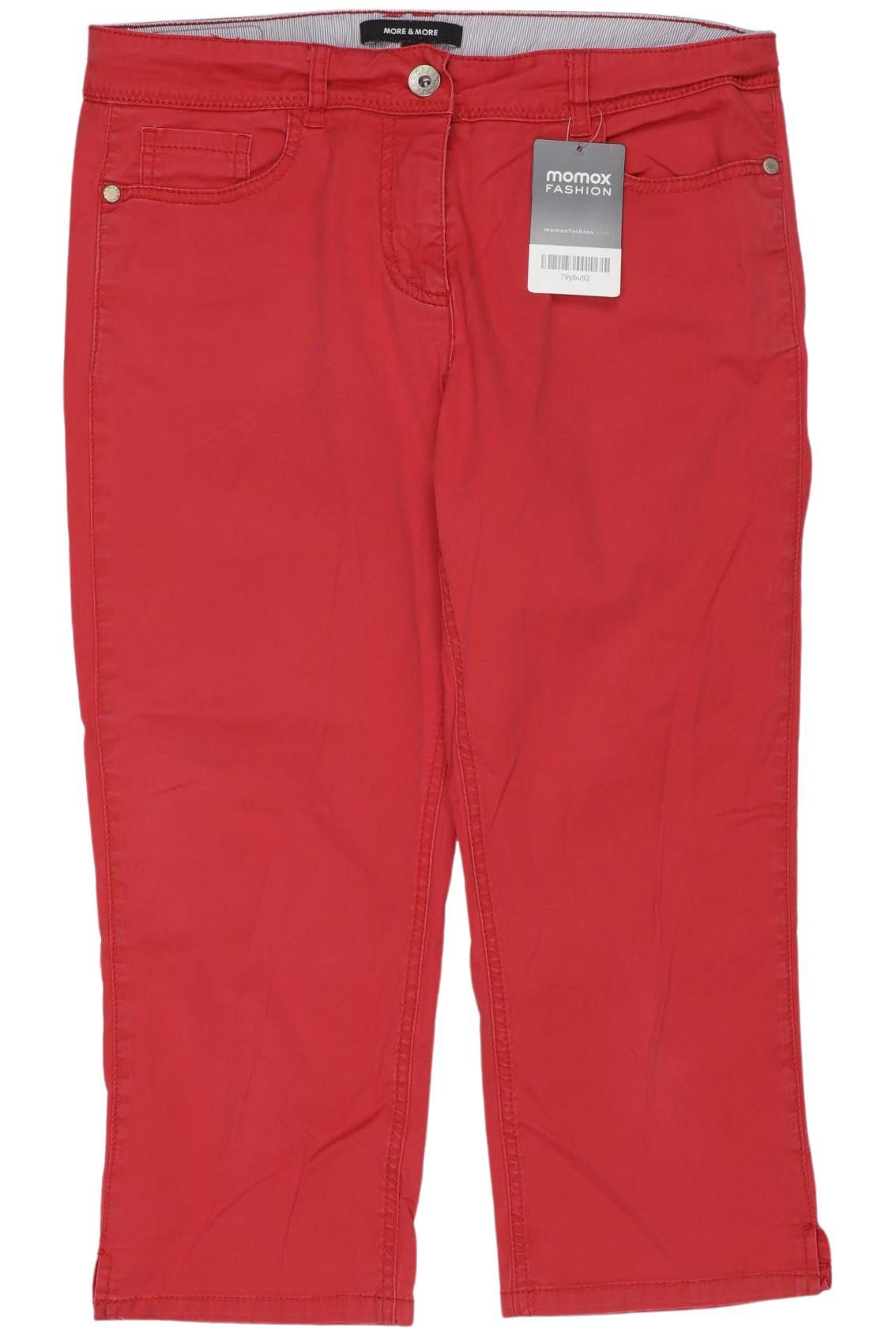 

More & More Damen Jeans, rot, Gr. 36