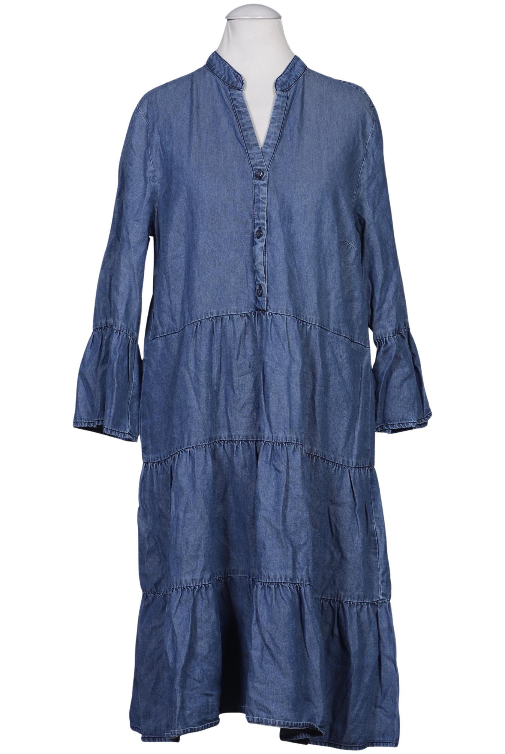 

More & More Damen Kleid, blau, Gr. 36