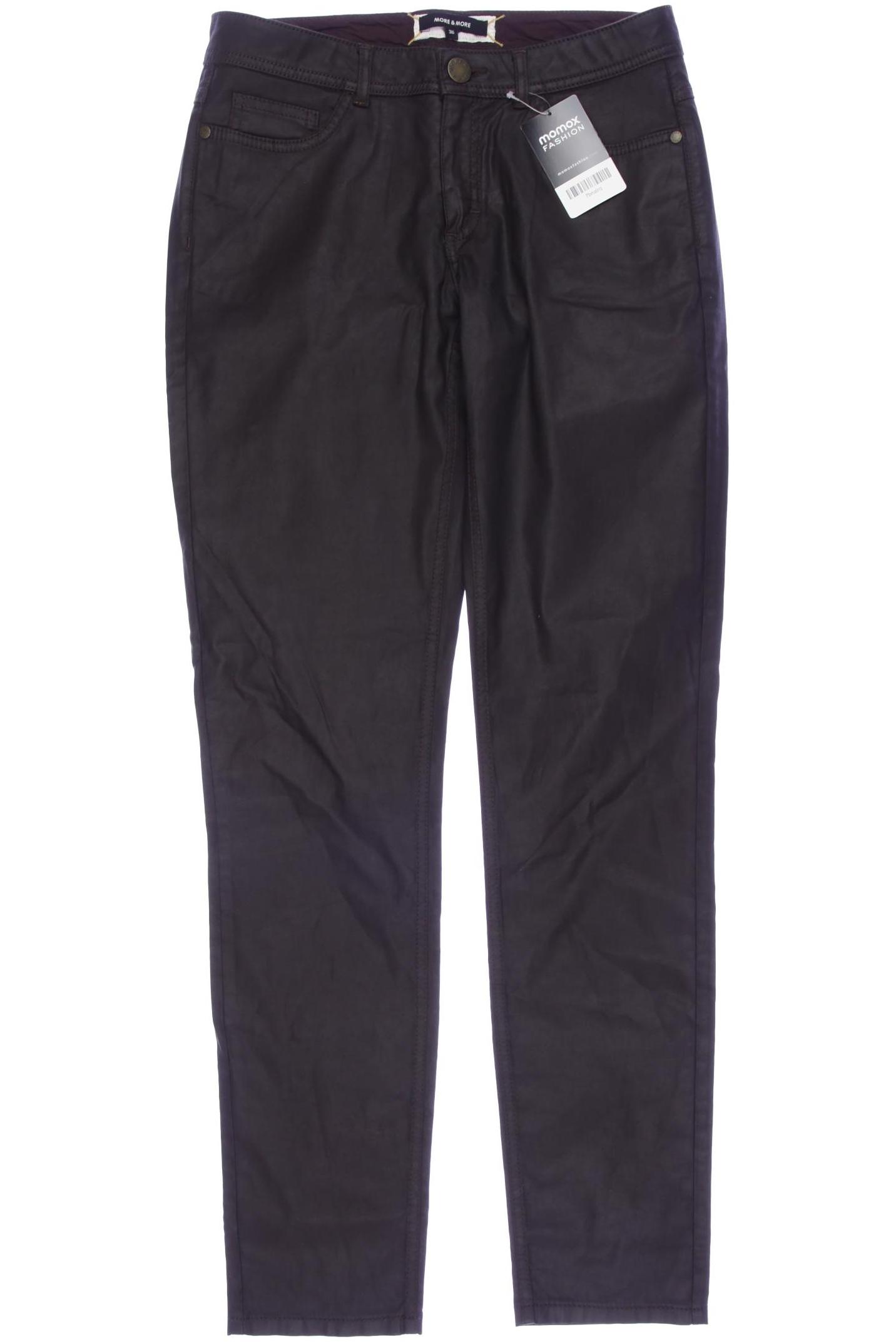 

More & More Damen Stoffhose, braun, Gr. 36