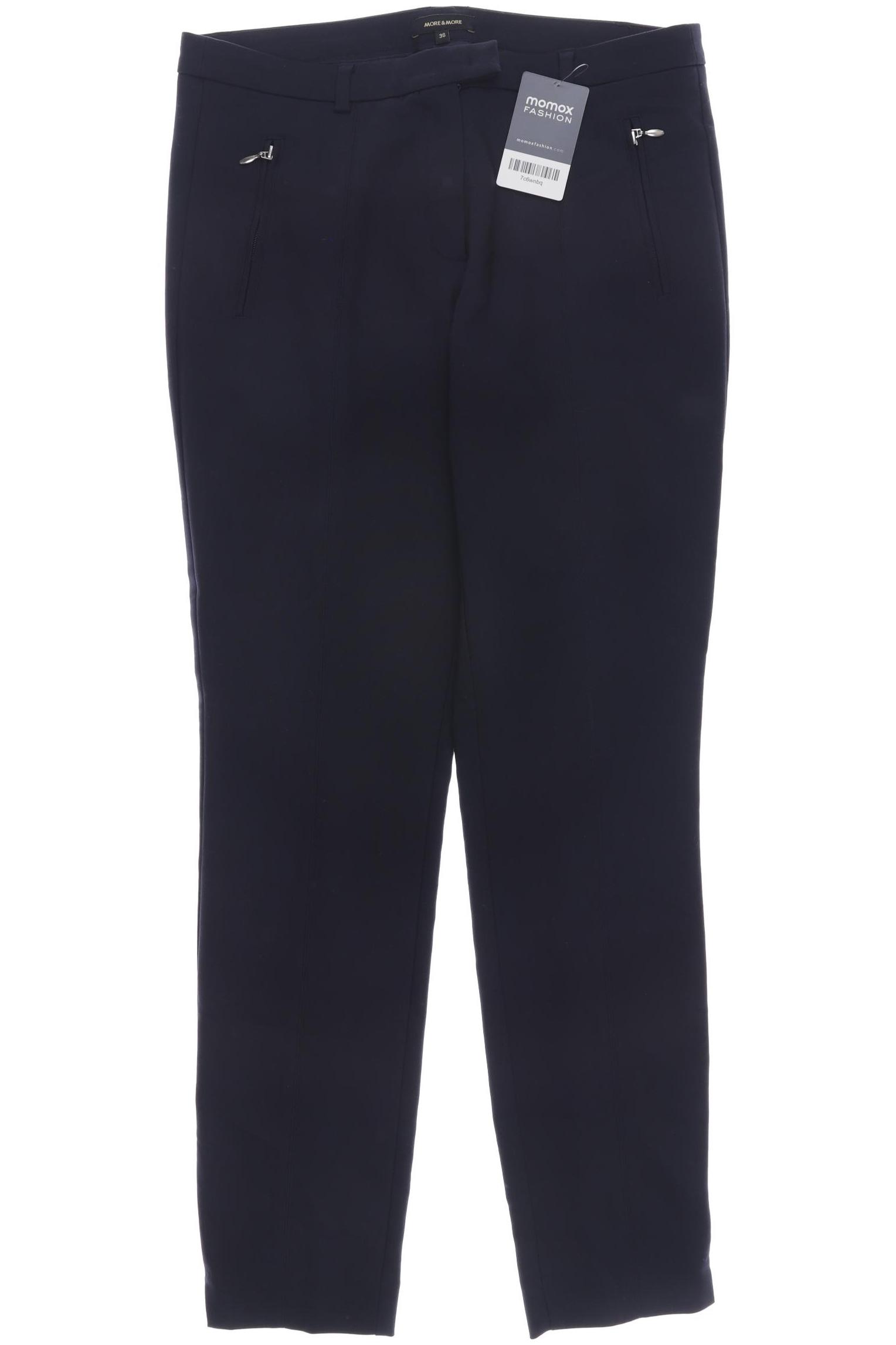 

More & More Damen Stoffhose, marineblau, Gr. 36