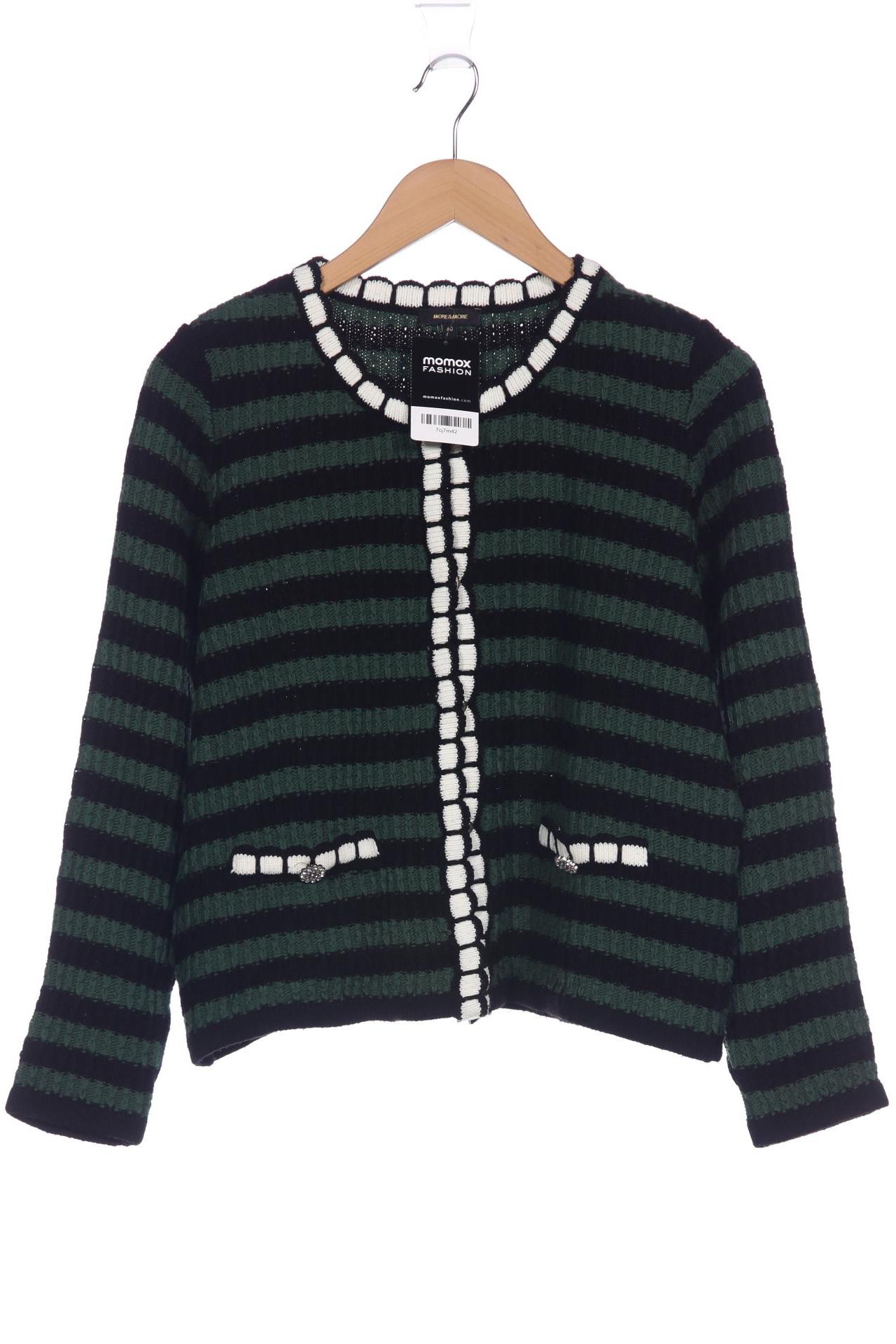 

More & More Damen Strickjacke, grün, Gr. 40