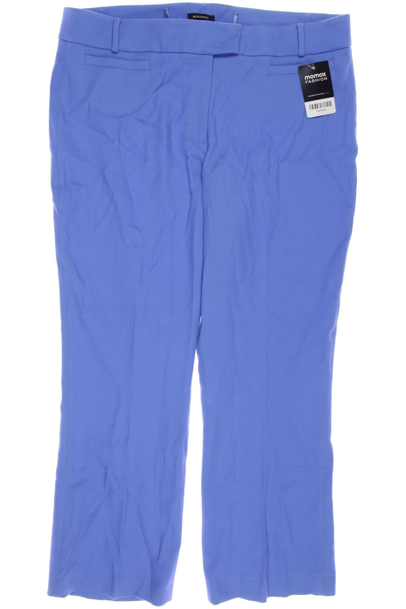 

More & More Damen Stoffhose, blau, Gr. 46