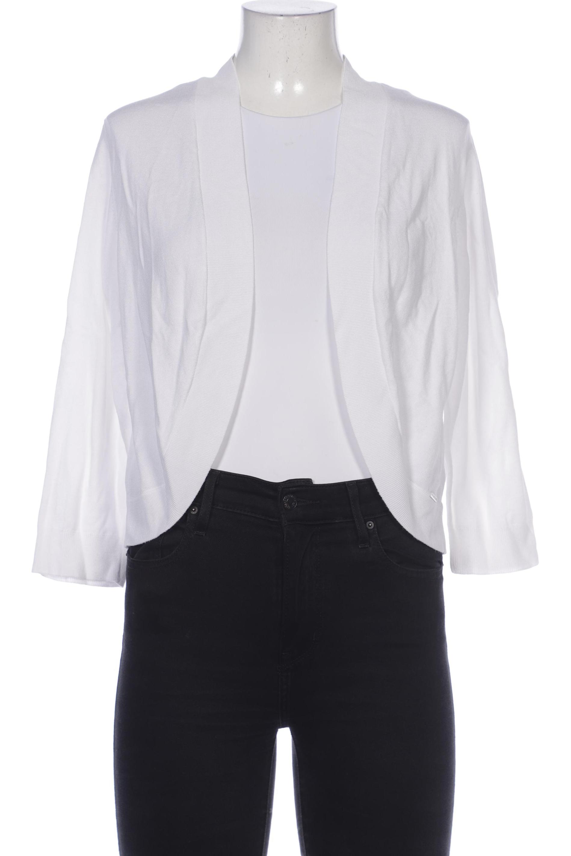 

More & More Damen Strickjacke, weiß, Gr. 42