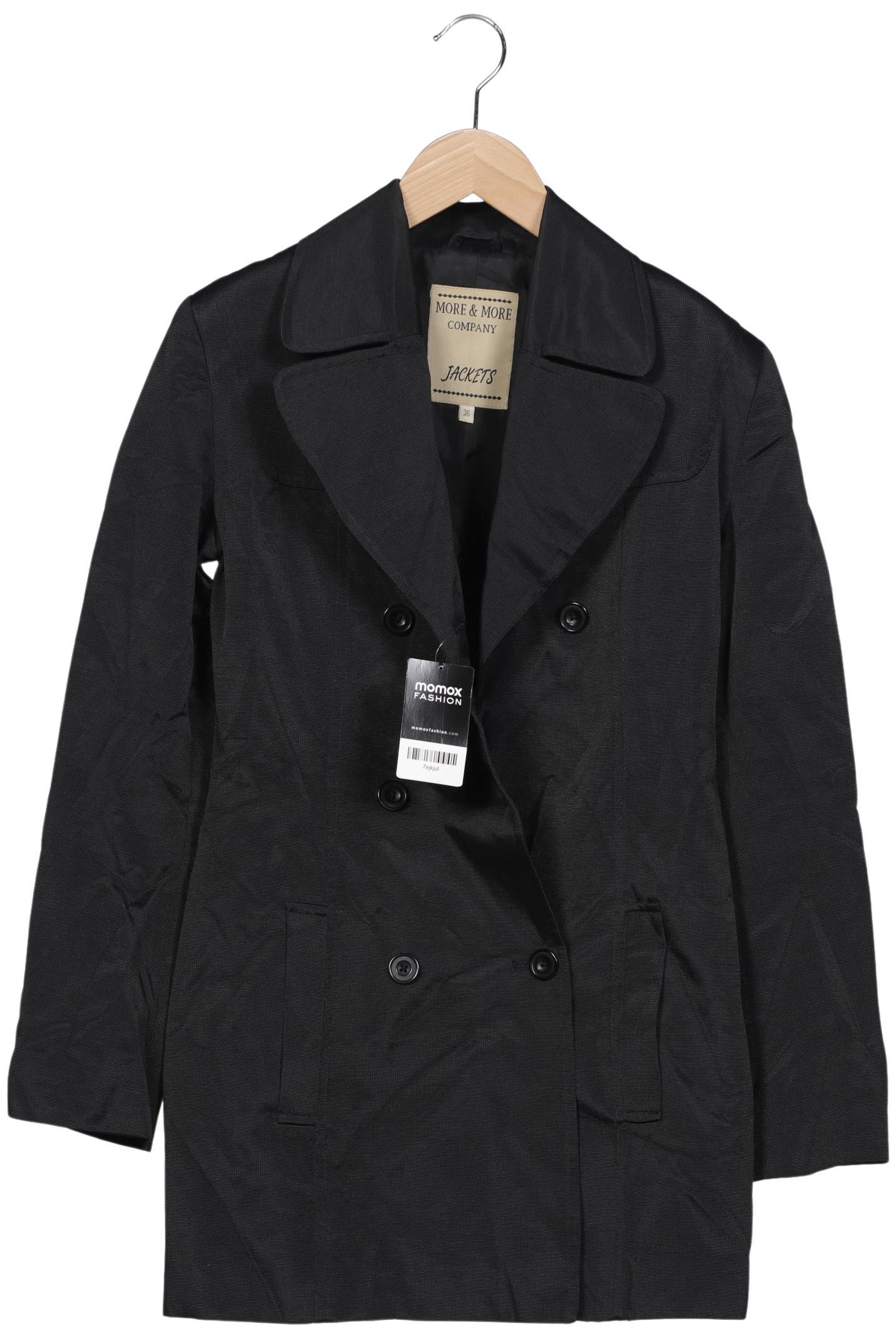 

More & More Damen Mantel, schwarz, Gr. 36