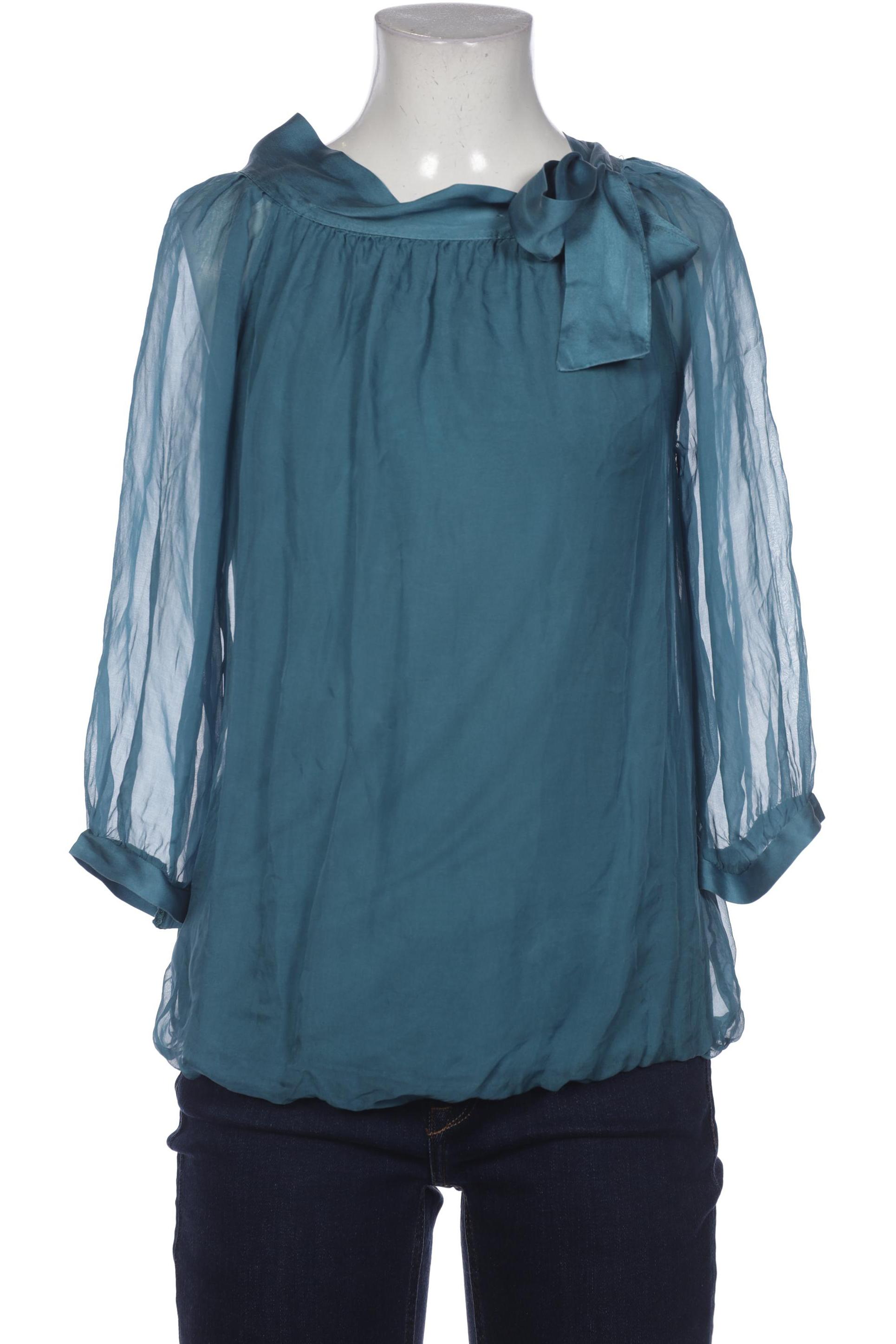 

More & More Damen Bluse, blau, Gr. 38