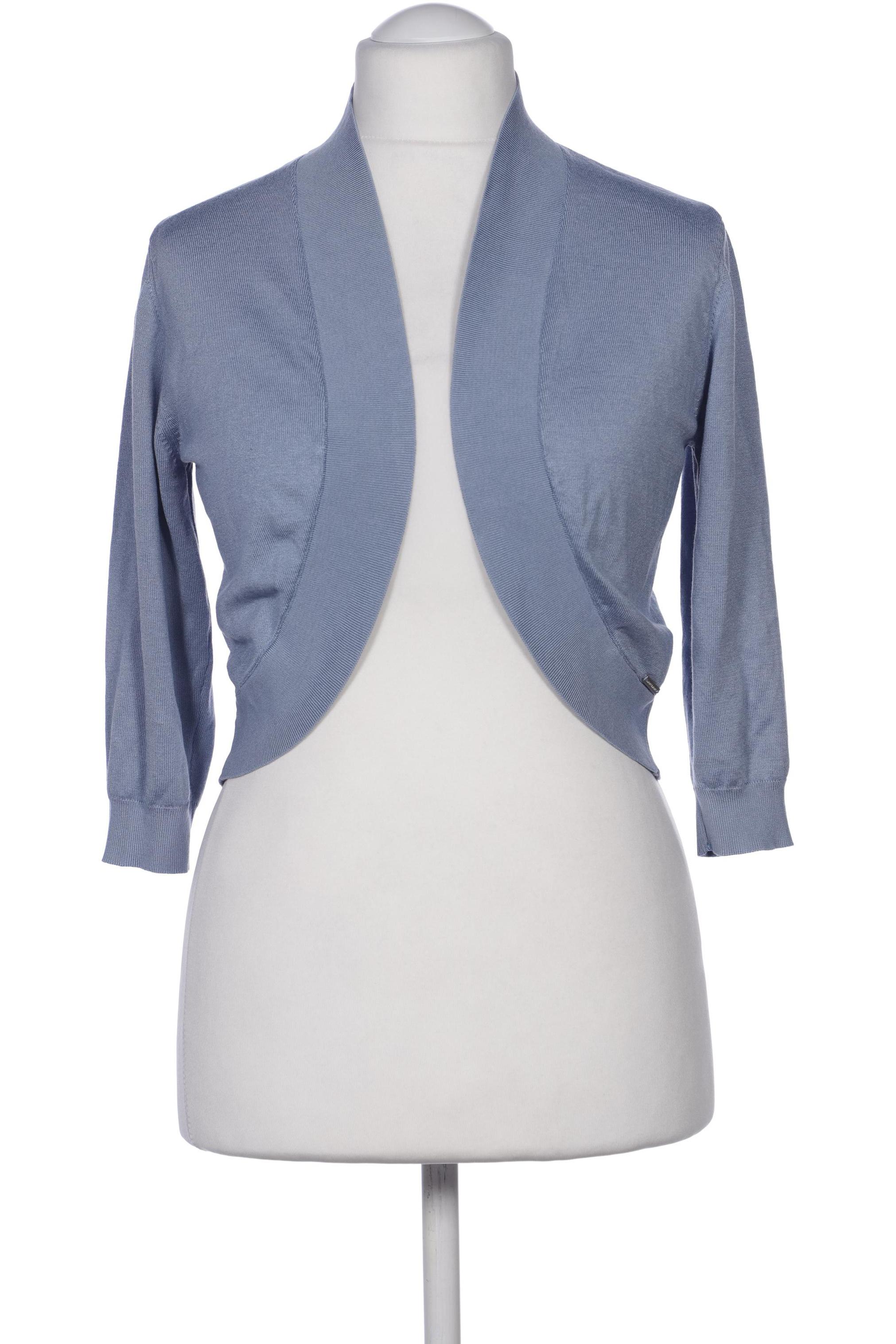 

More & More Damen Strickjacke, hellblau, Gr. 38