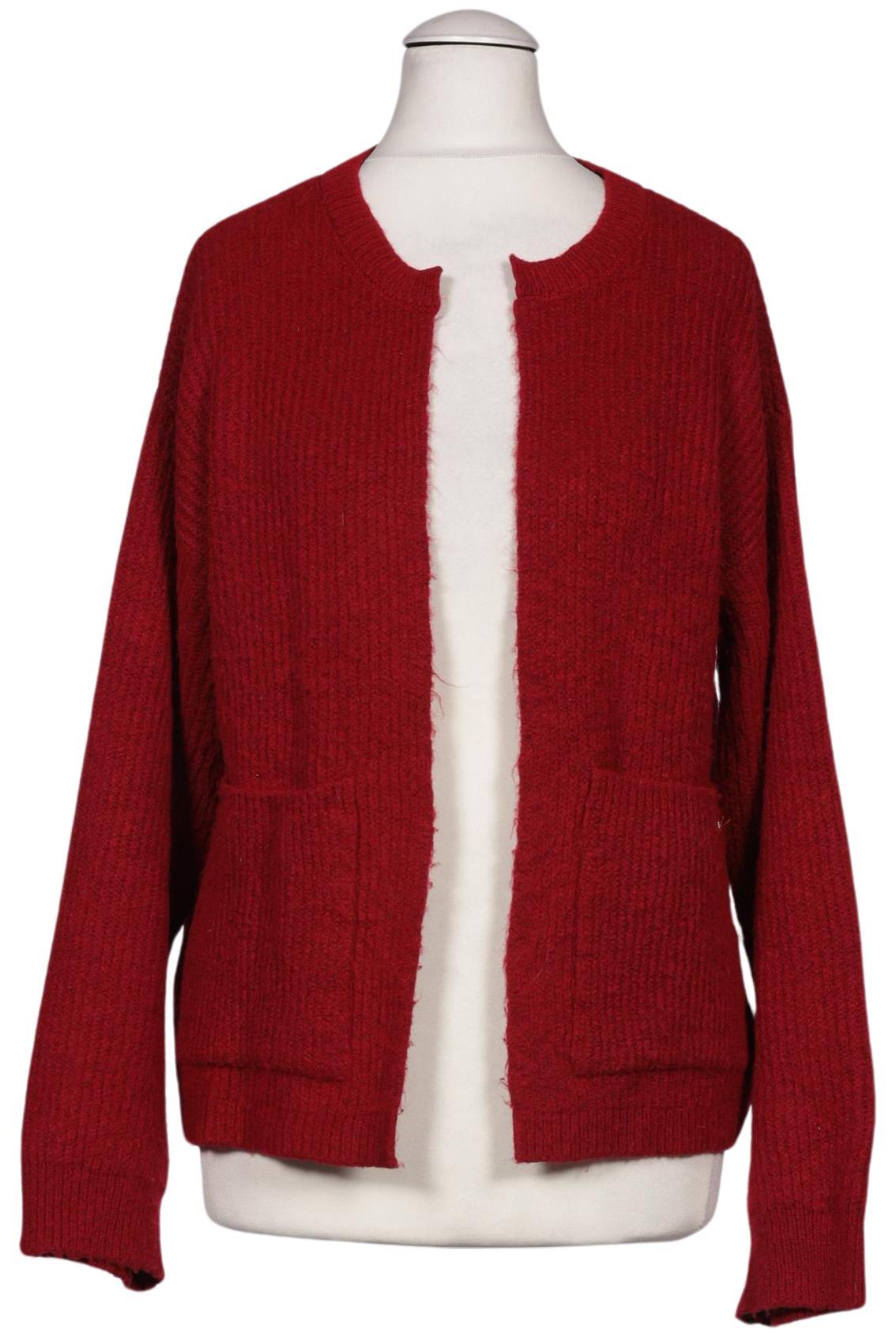 

More & More Damen Strickjacke, rot, Gr. 34