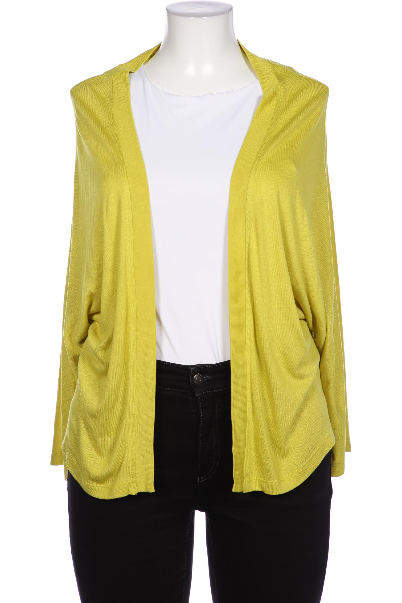 

More & More Damen Strickjacke, gelb, Gr. 46