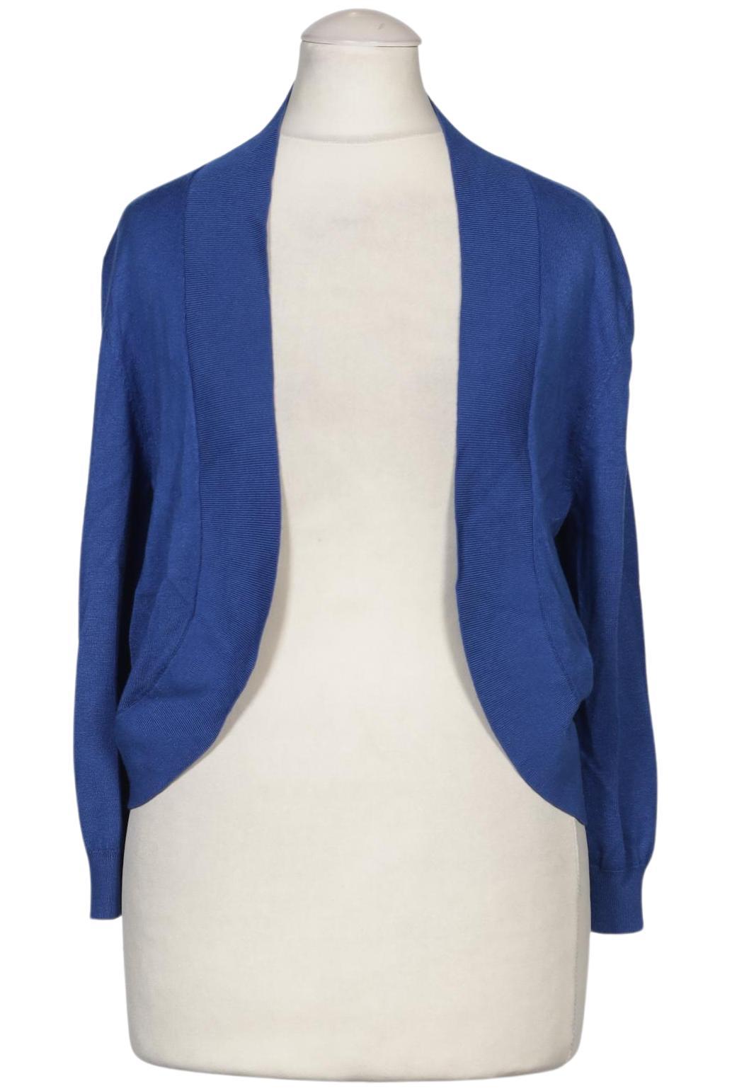 

More & More Damen Strickjacke, blau, Gr. 36