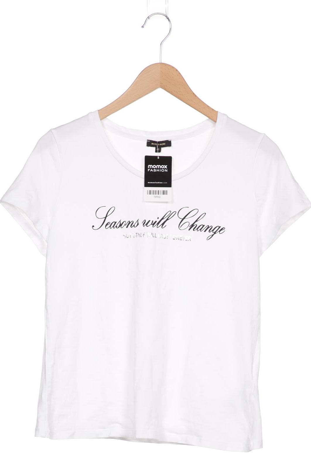 

More & More Damen T-Shirt, weiß, Gr. 40