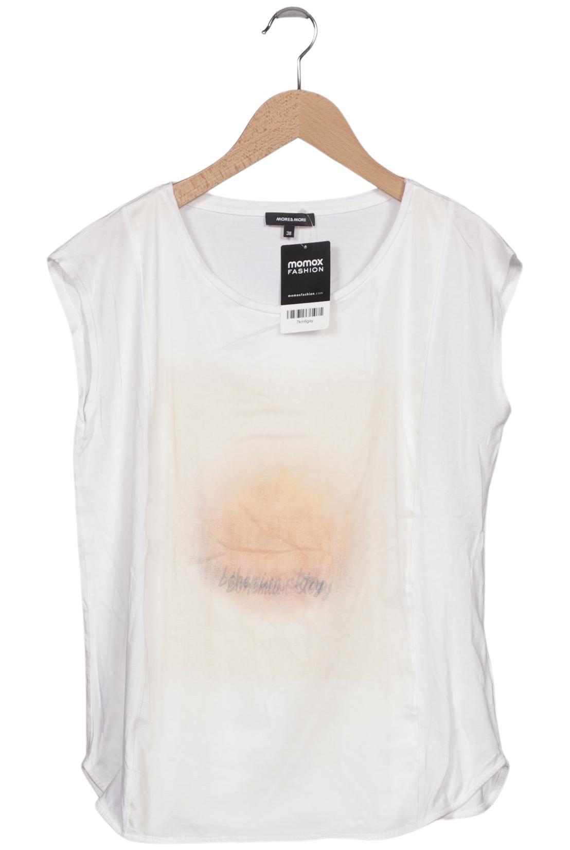 

More & More Damen T-Shirt, weiß, Gr. 38