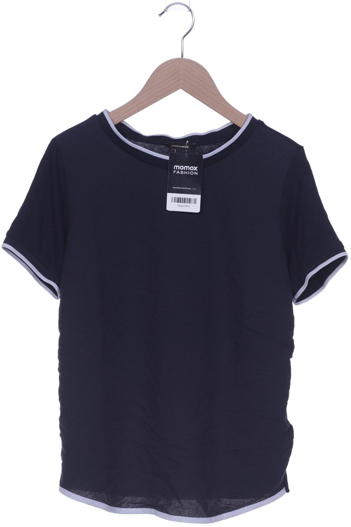 

More & More Damen T-Shirt, marineblau, Gr. 36
