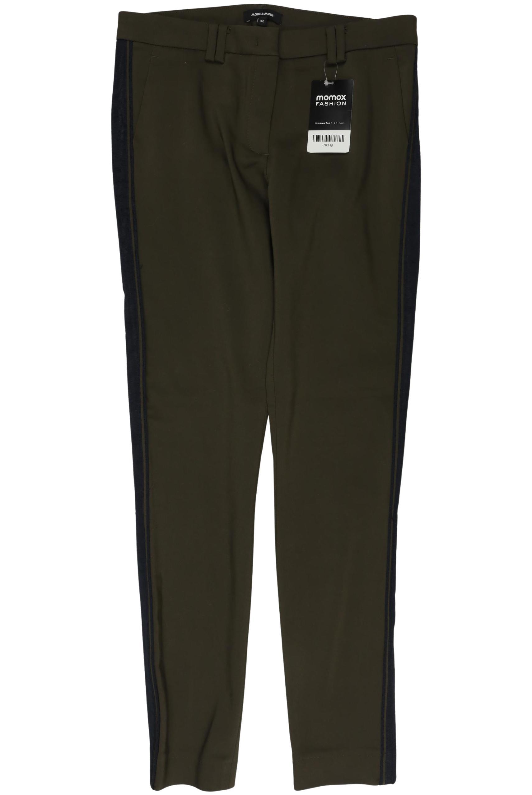 

More & More Damen Stoffhose, grün, Gr. 32