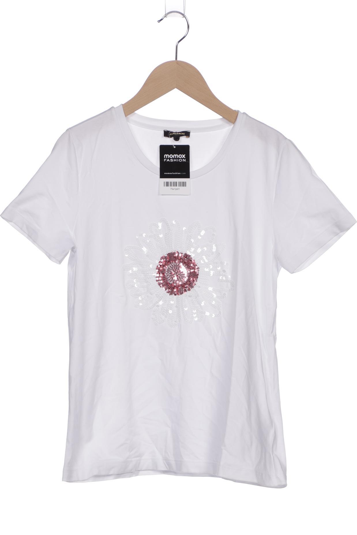 

More & More Damen T-Shirt, weiß, Gr. 38