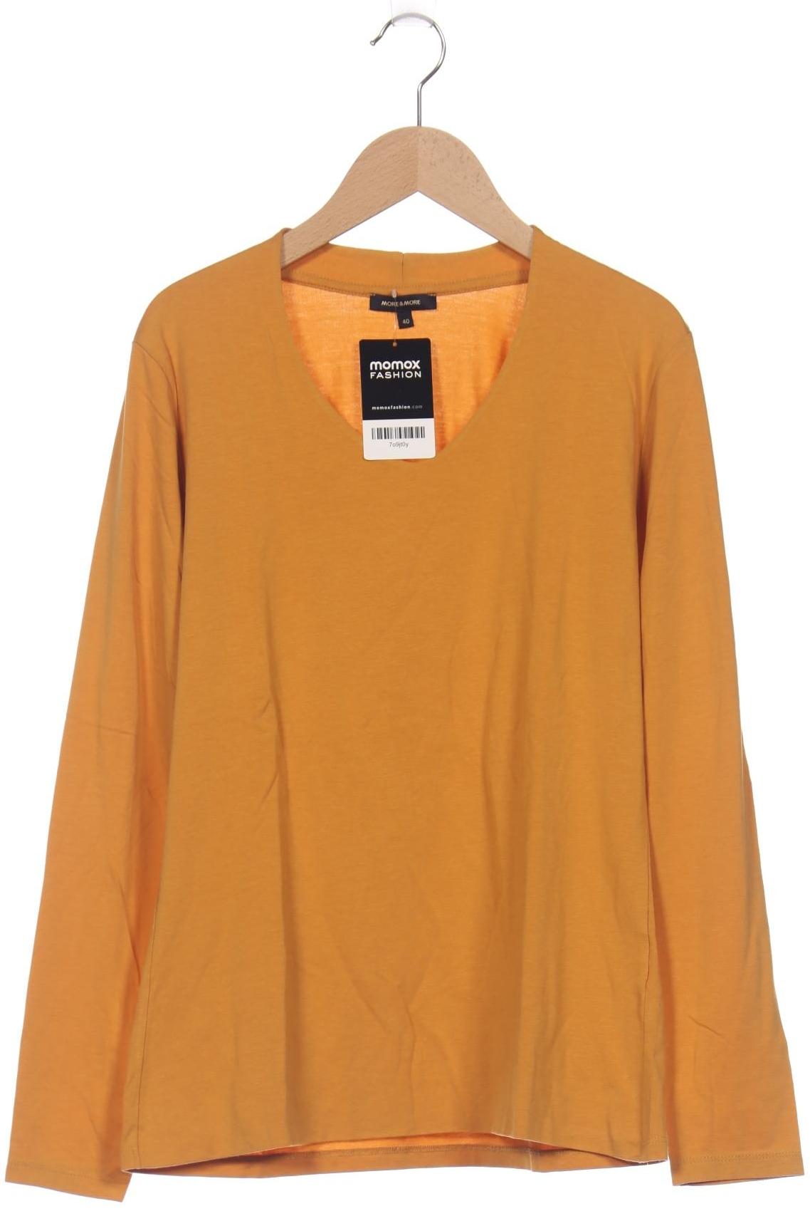 

More & More Damen Langarmshirt, orange, Gr. 40
