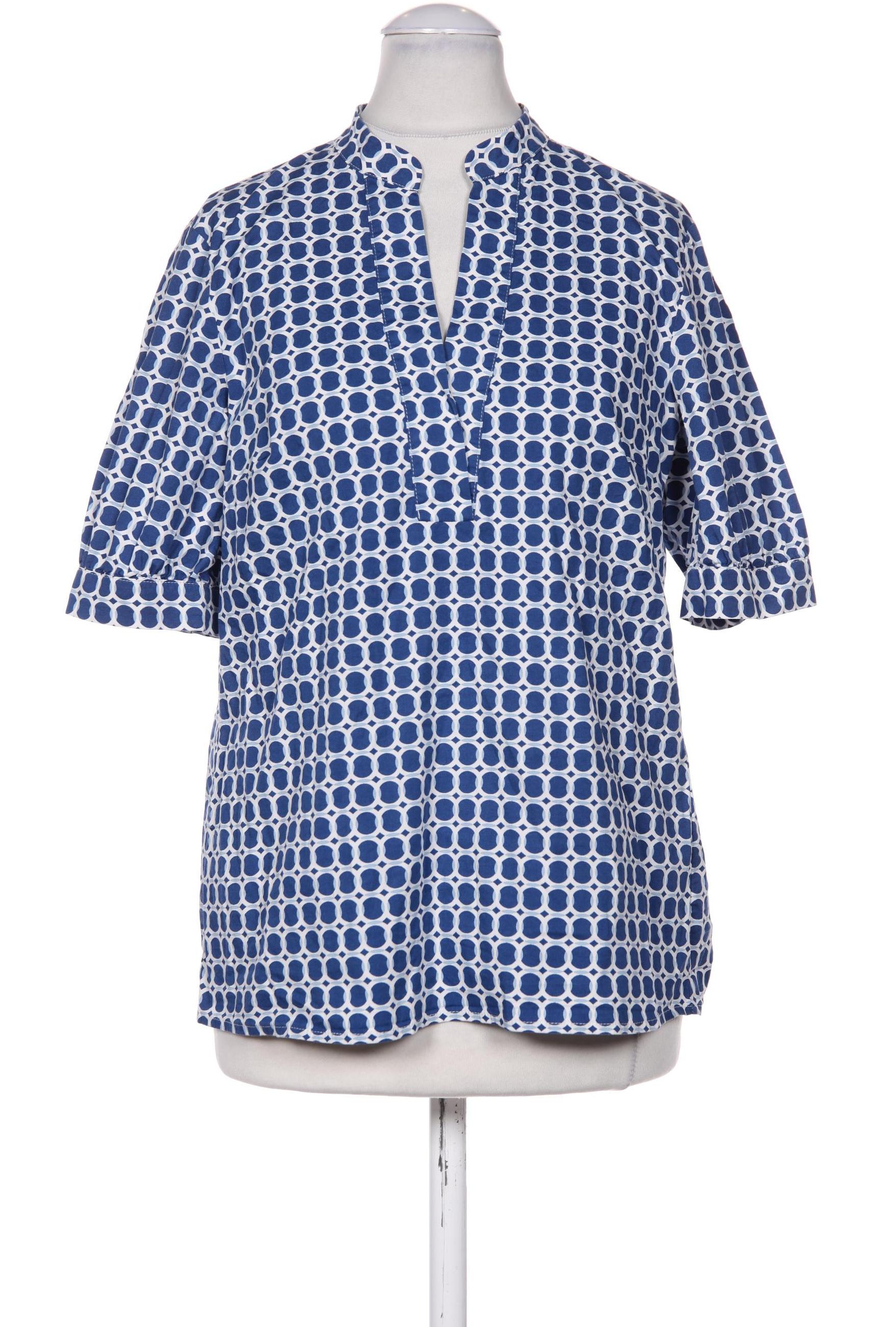 

More & More Damen Bluse, blau, Gr. 36