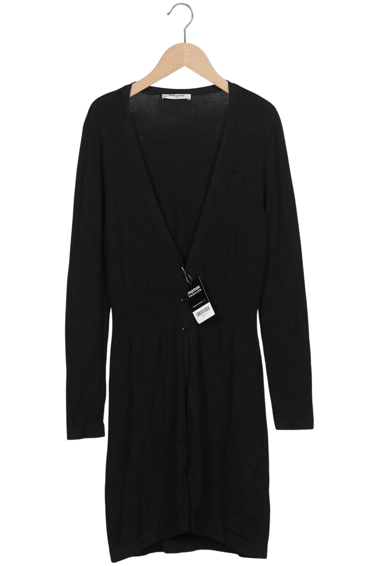 

More & More Damen Strickjacke, schwarz, Gr. 38