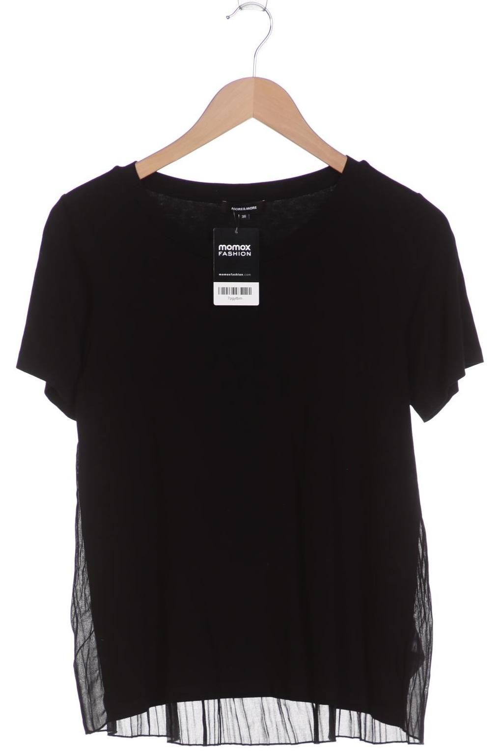 

More & More Damen T-Shirt, schwarz, Gr. 36