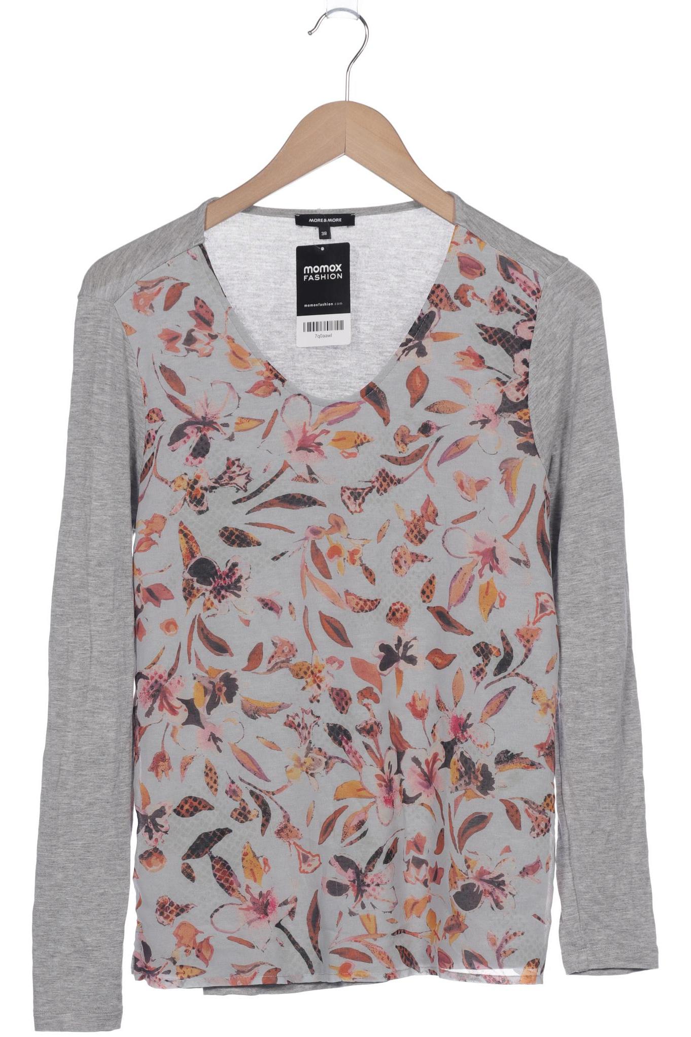 

More & More Damen Langarmshirt, grau