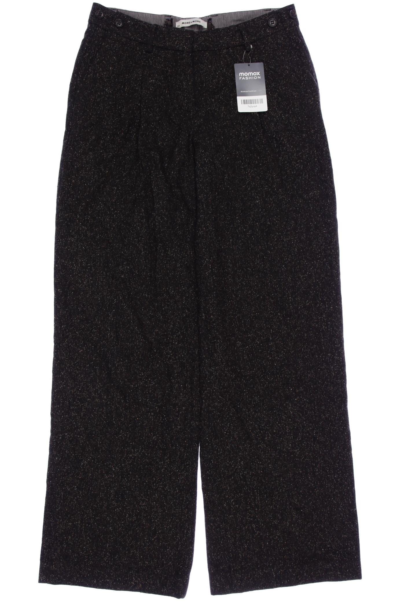 

More & More Damen Stoffhose, braun, Gr. 34