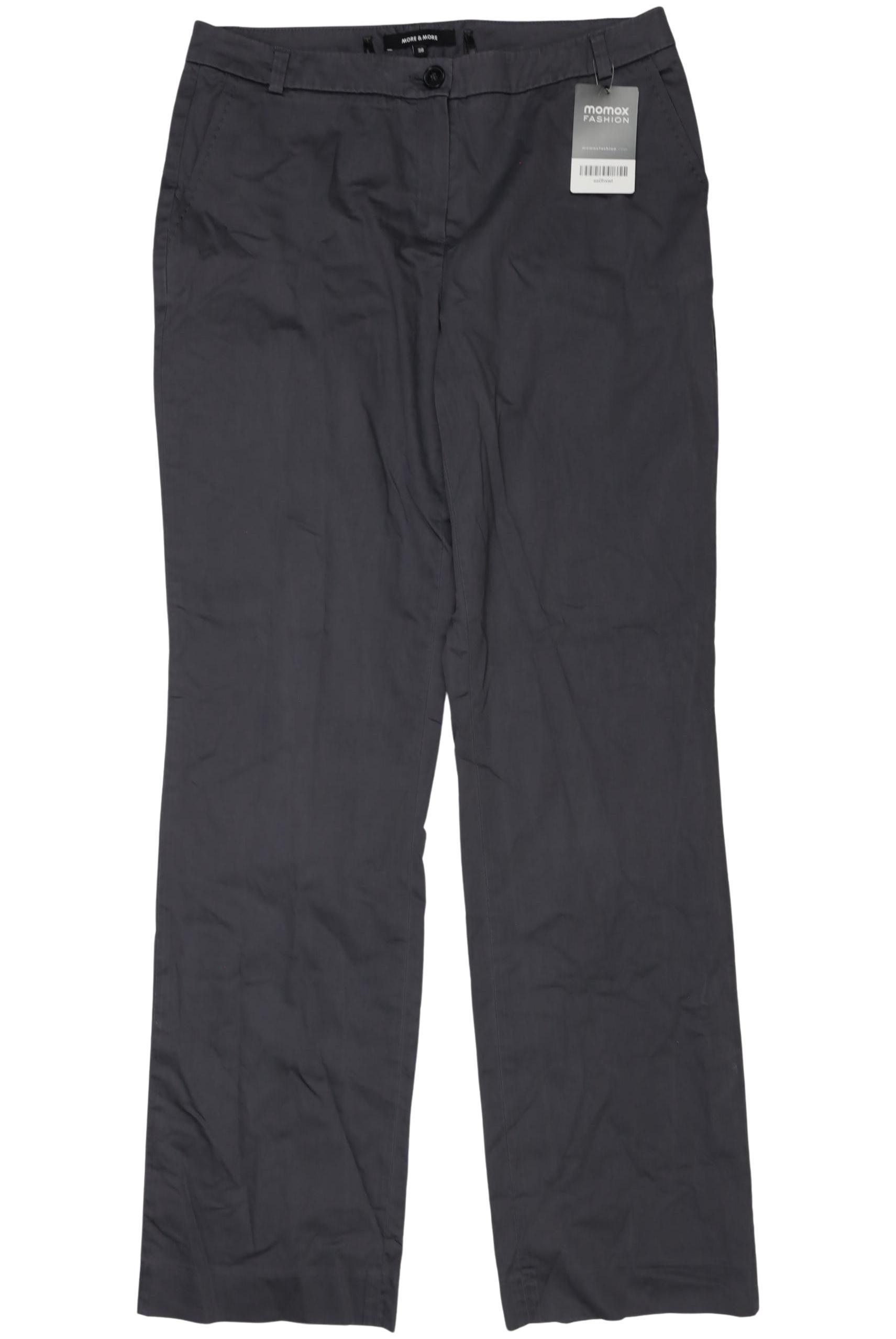 

More & More Damen Stoffhose, grau, Gr. 38