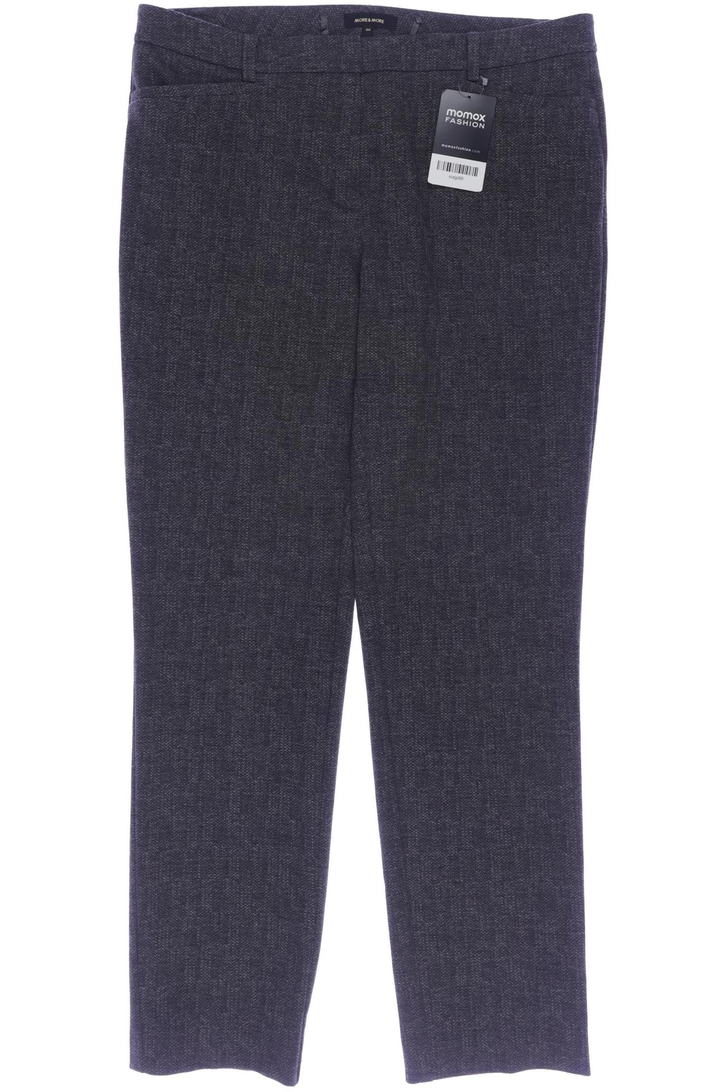 

More & More Damen Stoffhose, grau, Gr. 36