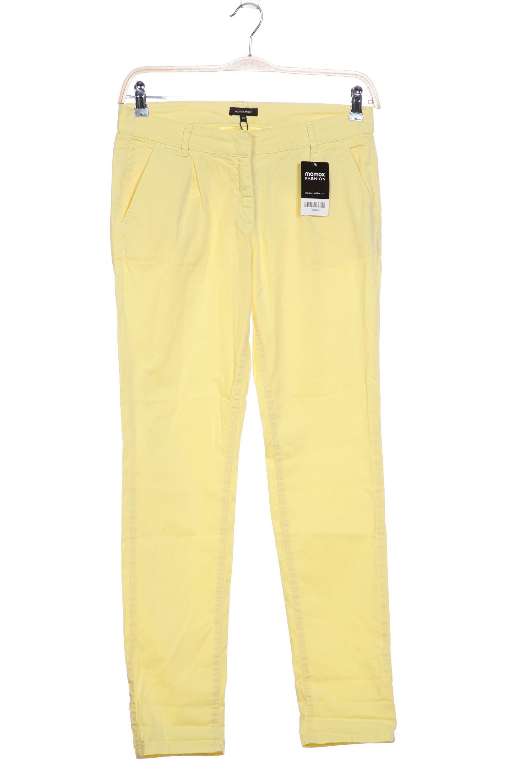 

More & More Damen Jeans, gelb, Gr. 36
