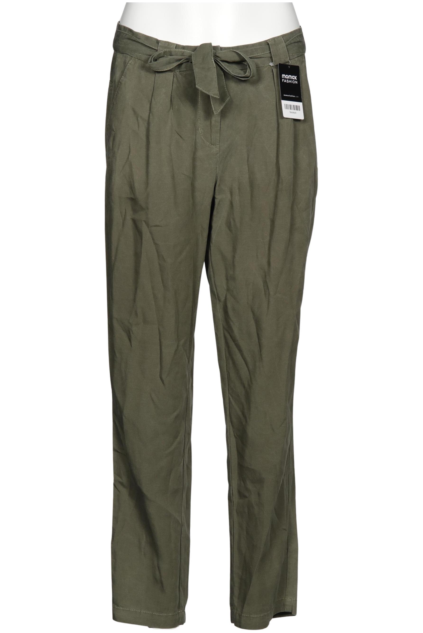 

More & More Damen Stoffhose, grün, Gr. 38