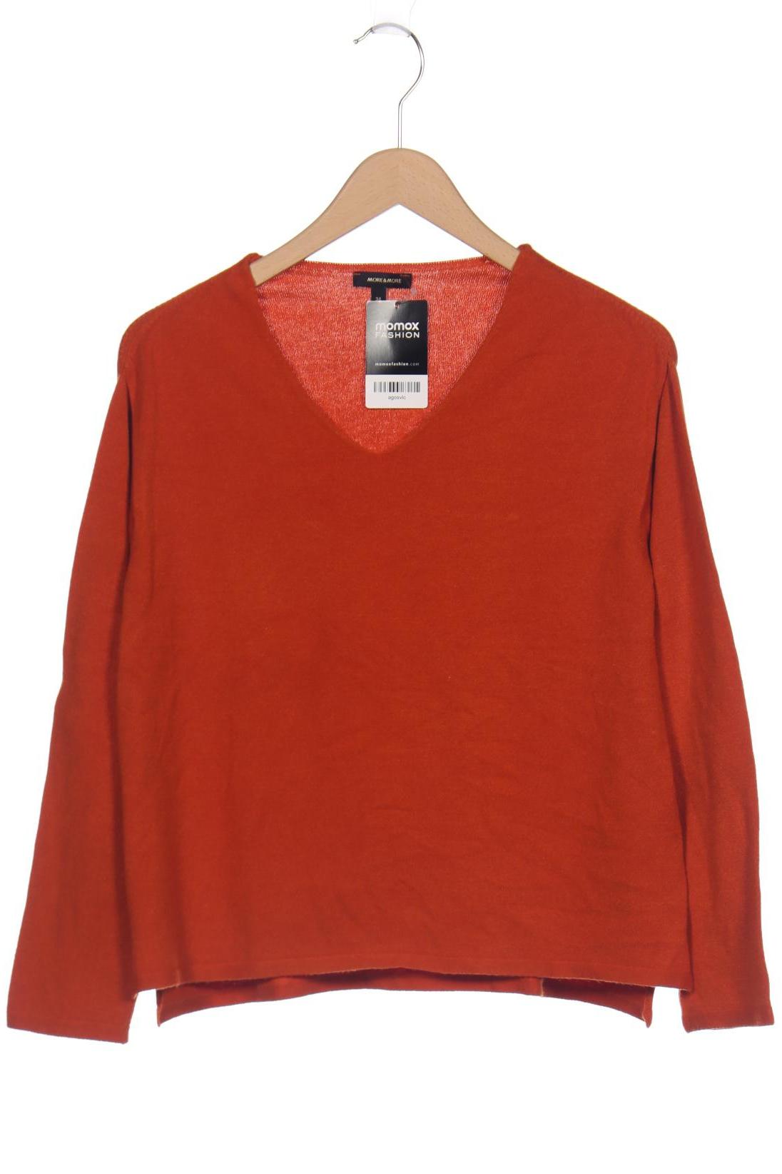 

More & More Damen Pullover, orange, Gr. 34