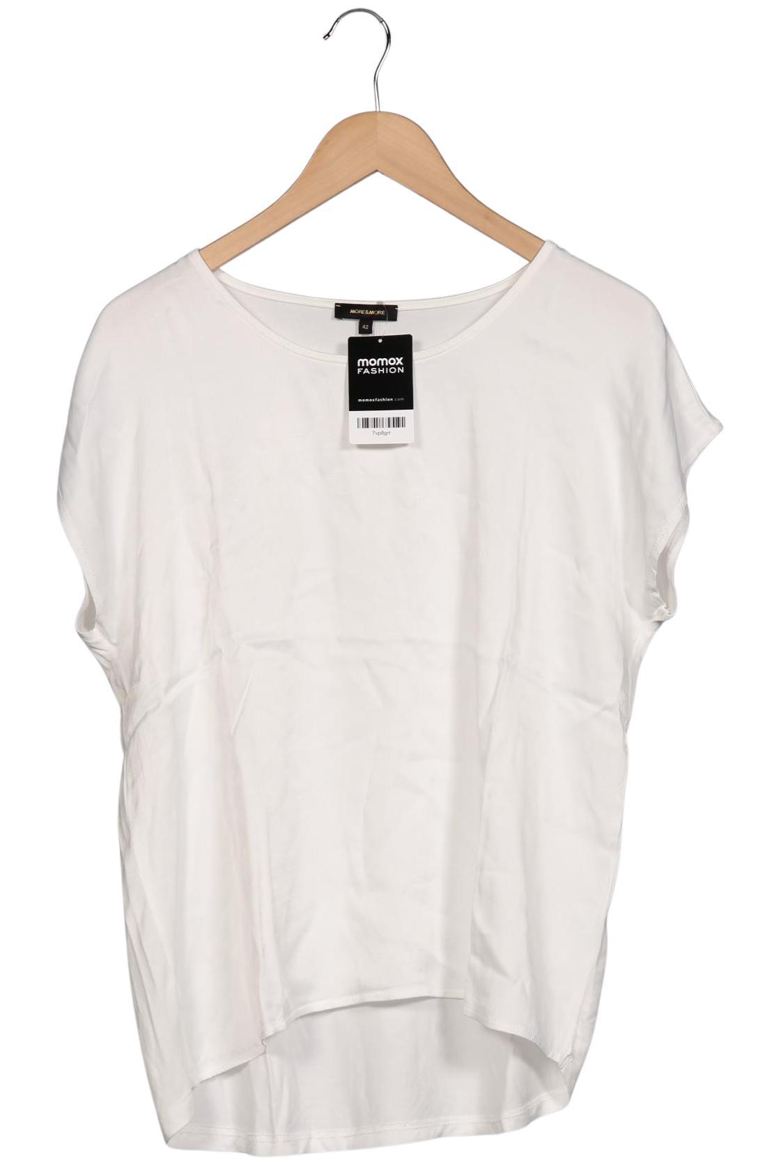 

More & More Damen T-Shirt, weiß, Gr. 42