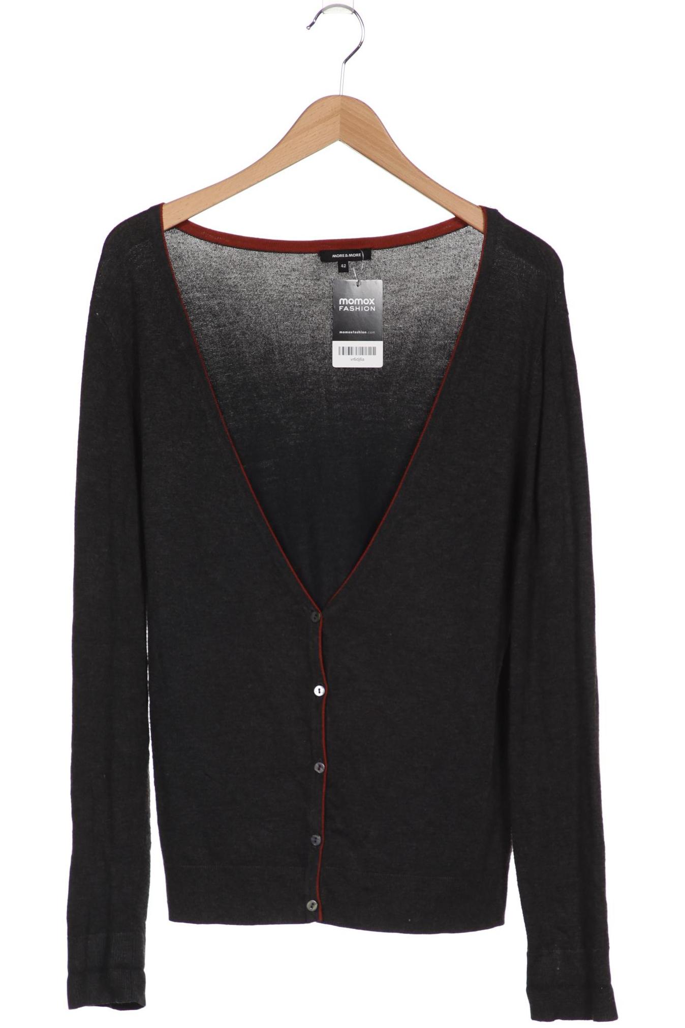 

More & More Damen Strickjacke, schwarz, Gr. 42