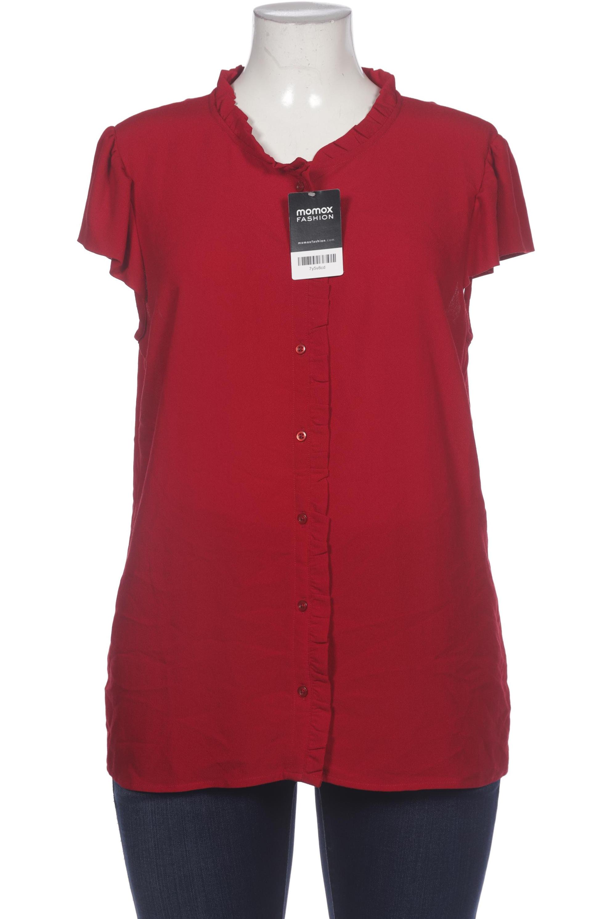 

More & More Damen Bluse, rot, Gr. 44