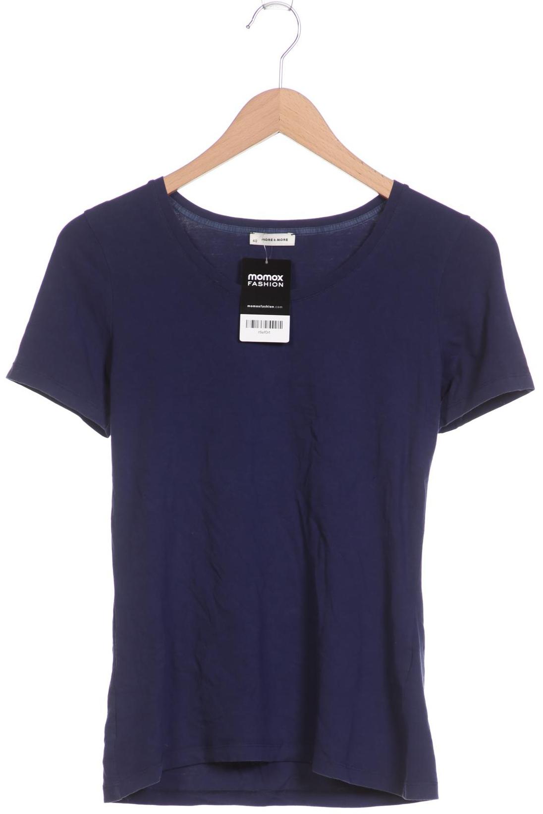 

More & More Damen T-Shirt, marineblau, Gr. 40