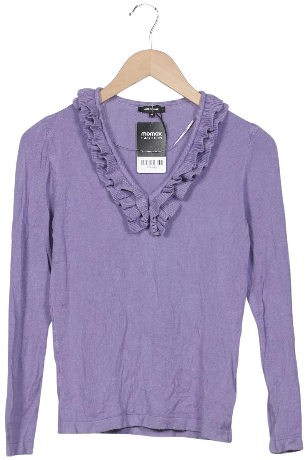 

More & More Damen Pullover, flieder, Gr. 34