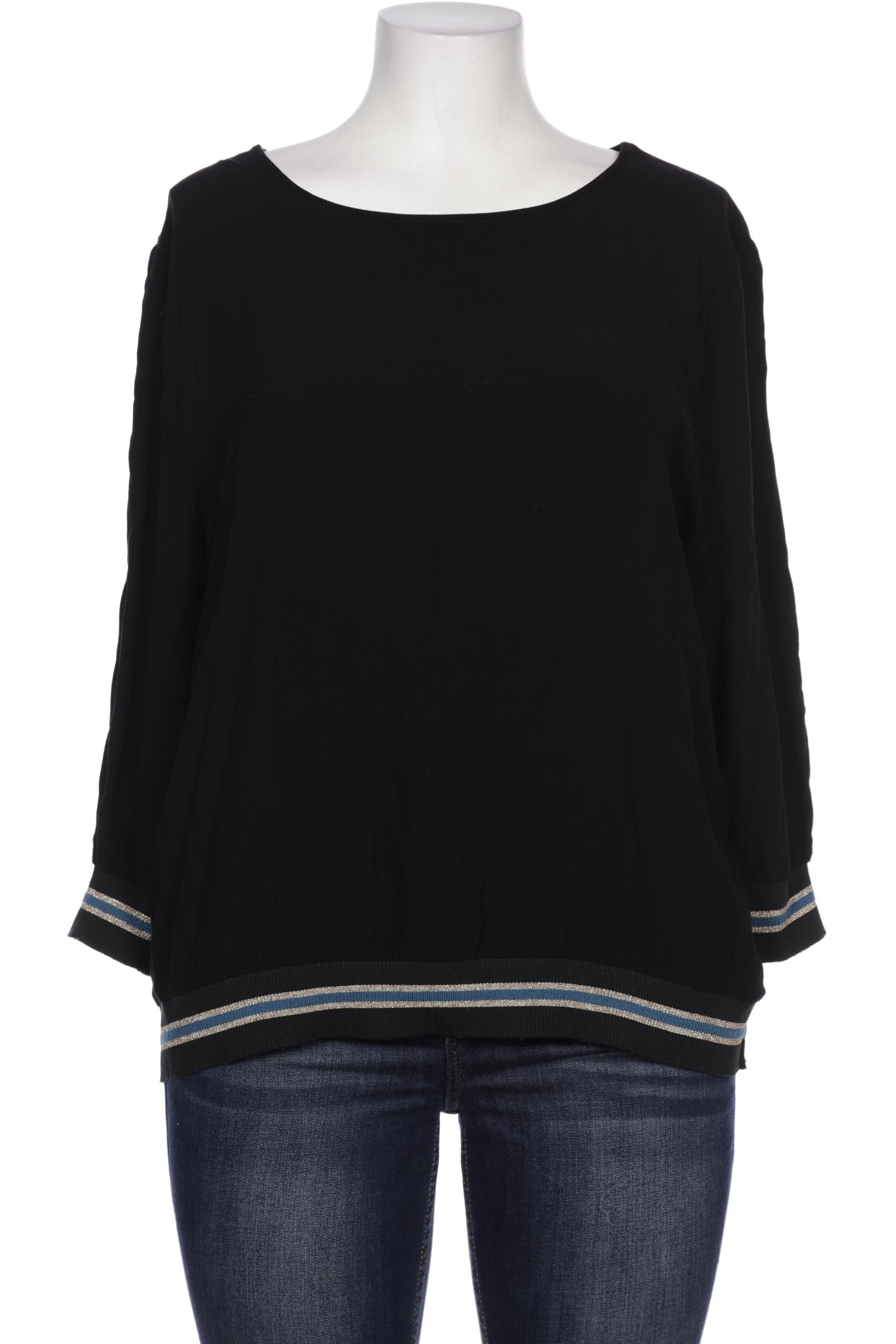 

More & More Damen Bluse, schwarz, Gr. 46