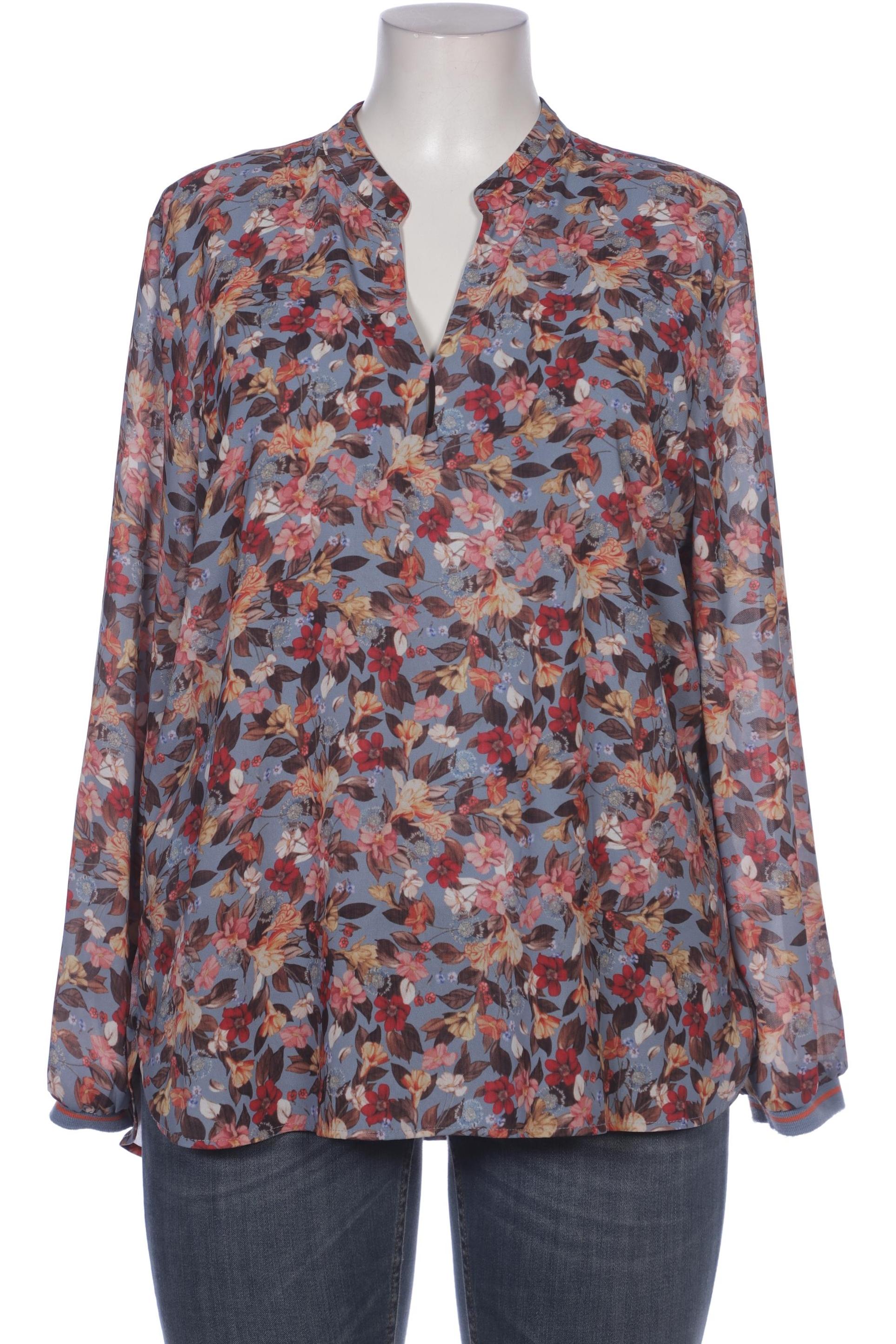 

More & More Damen Bluse, blau, Gr. 44