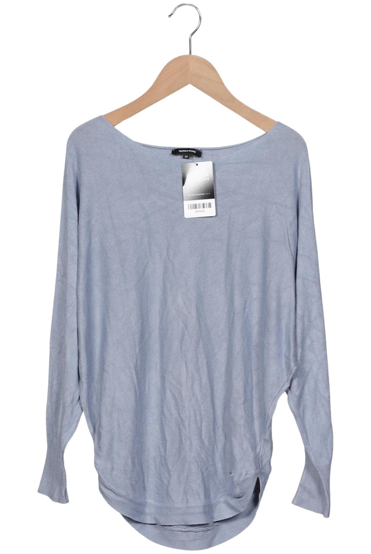 

More & More Damen Pullover, hellblau, Gr. 34