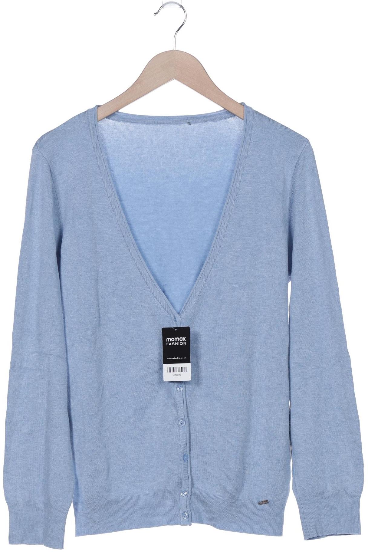 

More & More Damen Strickjacke, hellblau, Gr. 42